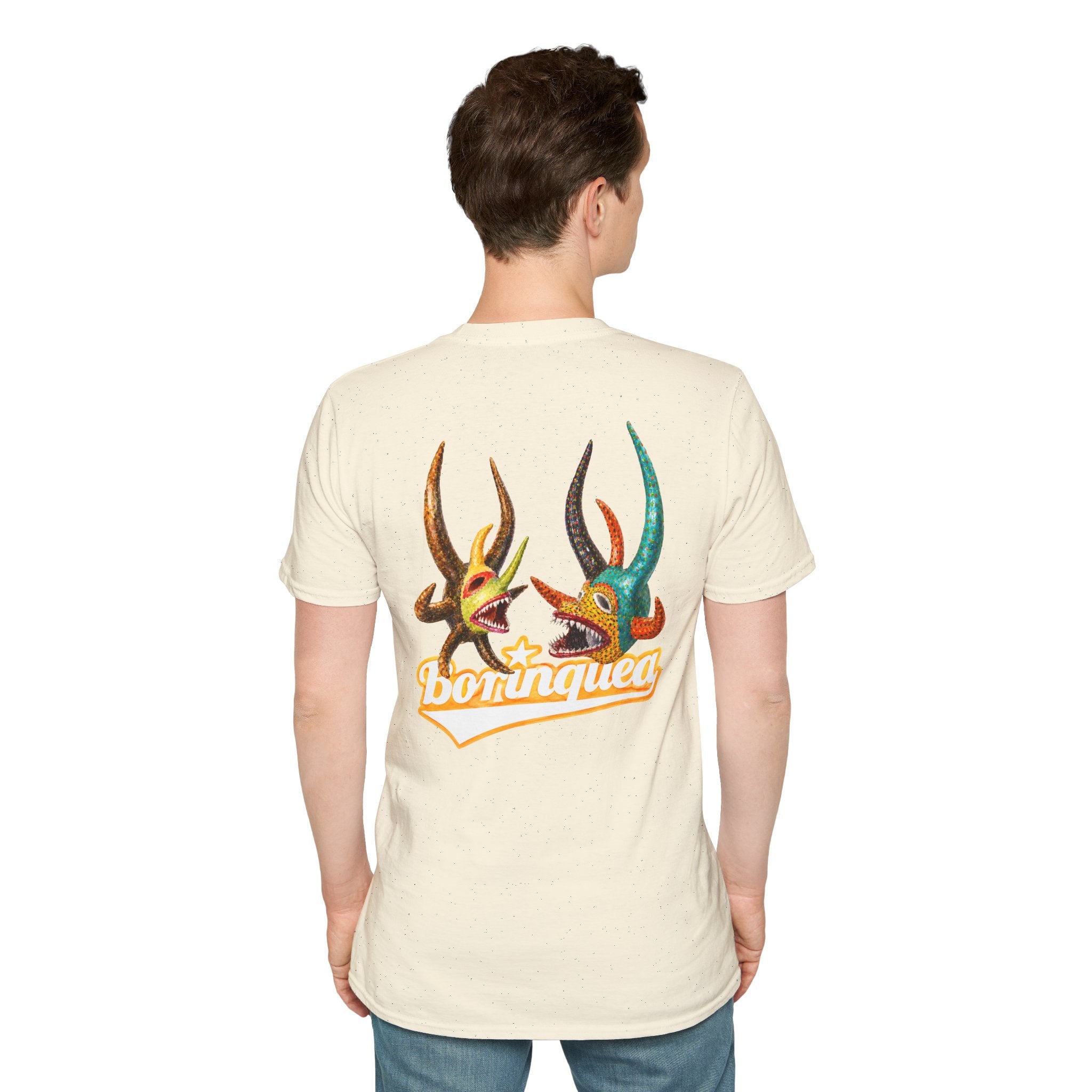 Camisa Soft Style "Vejigante Boricua" Borinquea