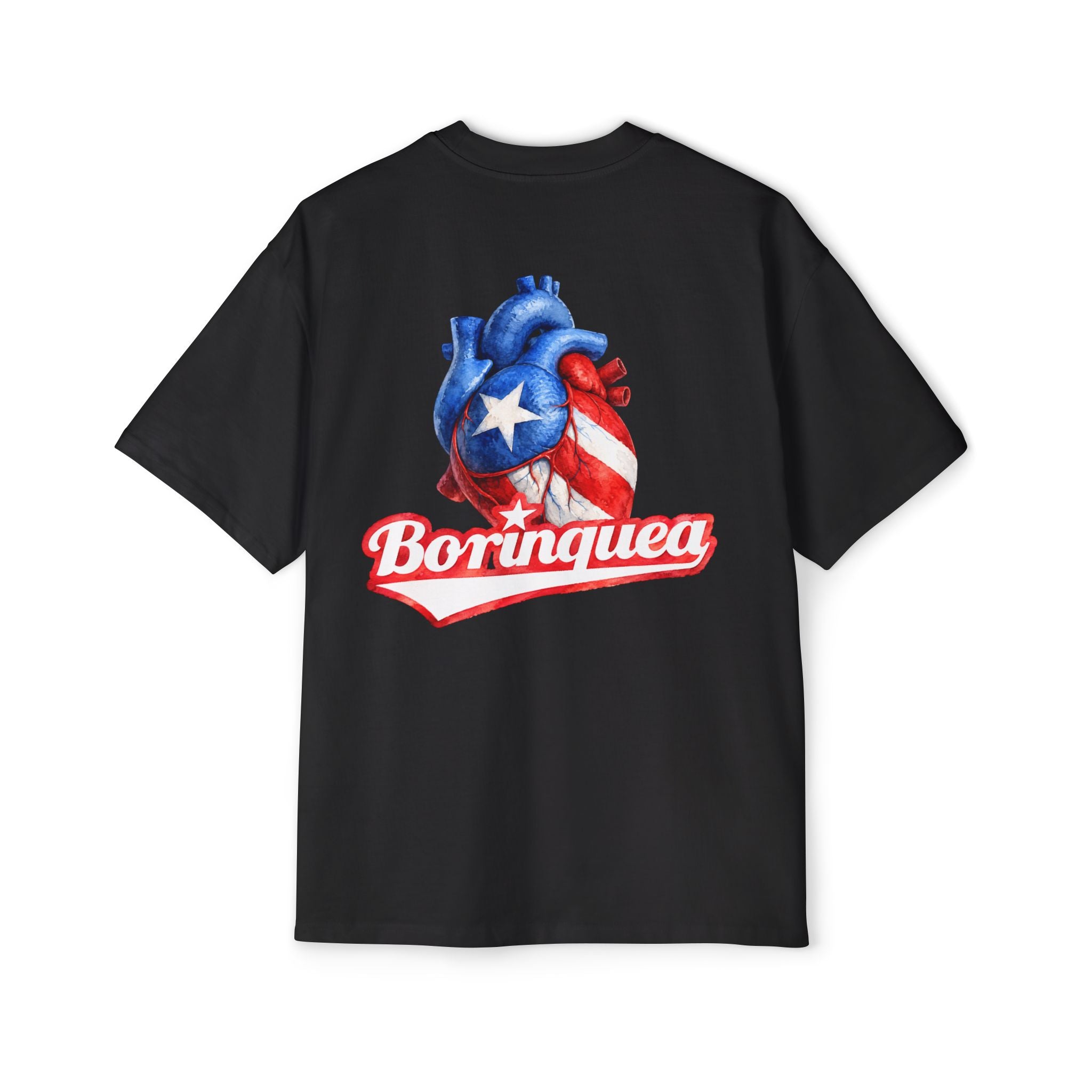Camisa Oversized “Preciosa Corazón Boricua” Borinquea