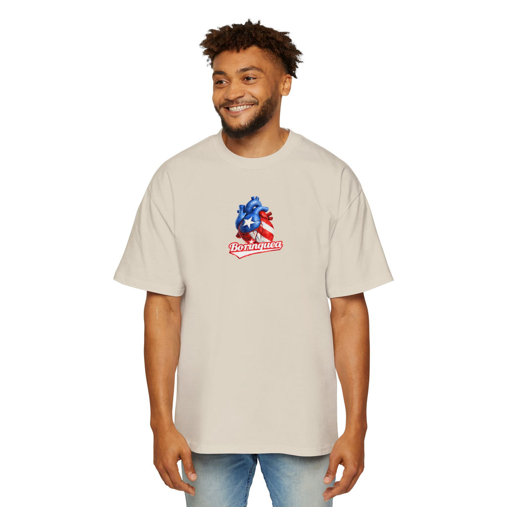 Camisa Oversized “Preciosa Corazón Boricua” Borinquea