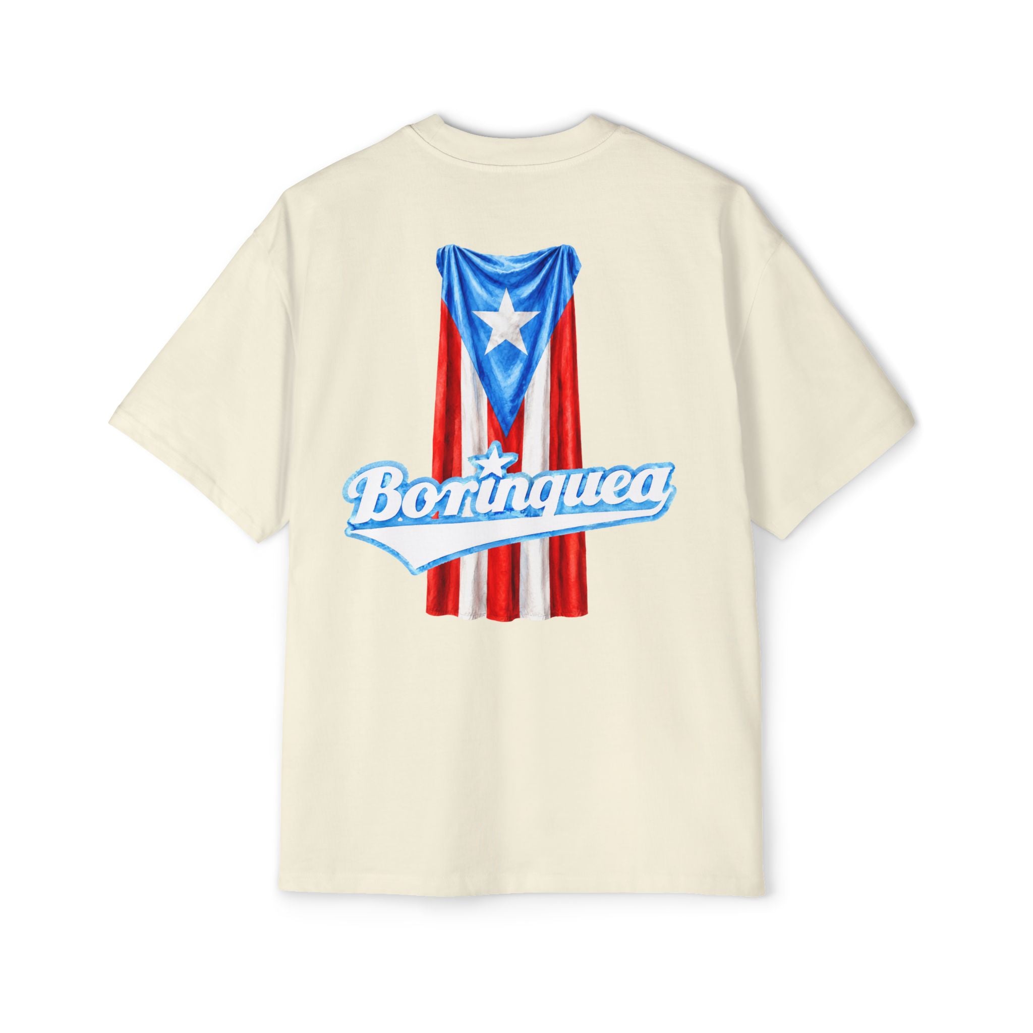 Camisa Oversized “Bandera Colgante Puerto Rico” Borinquea