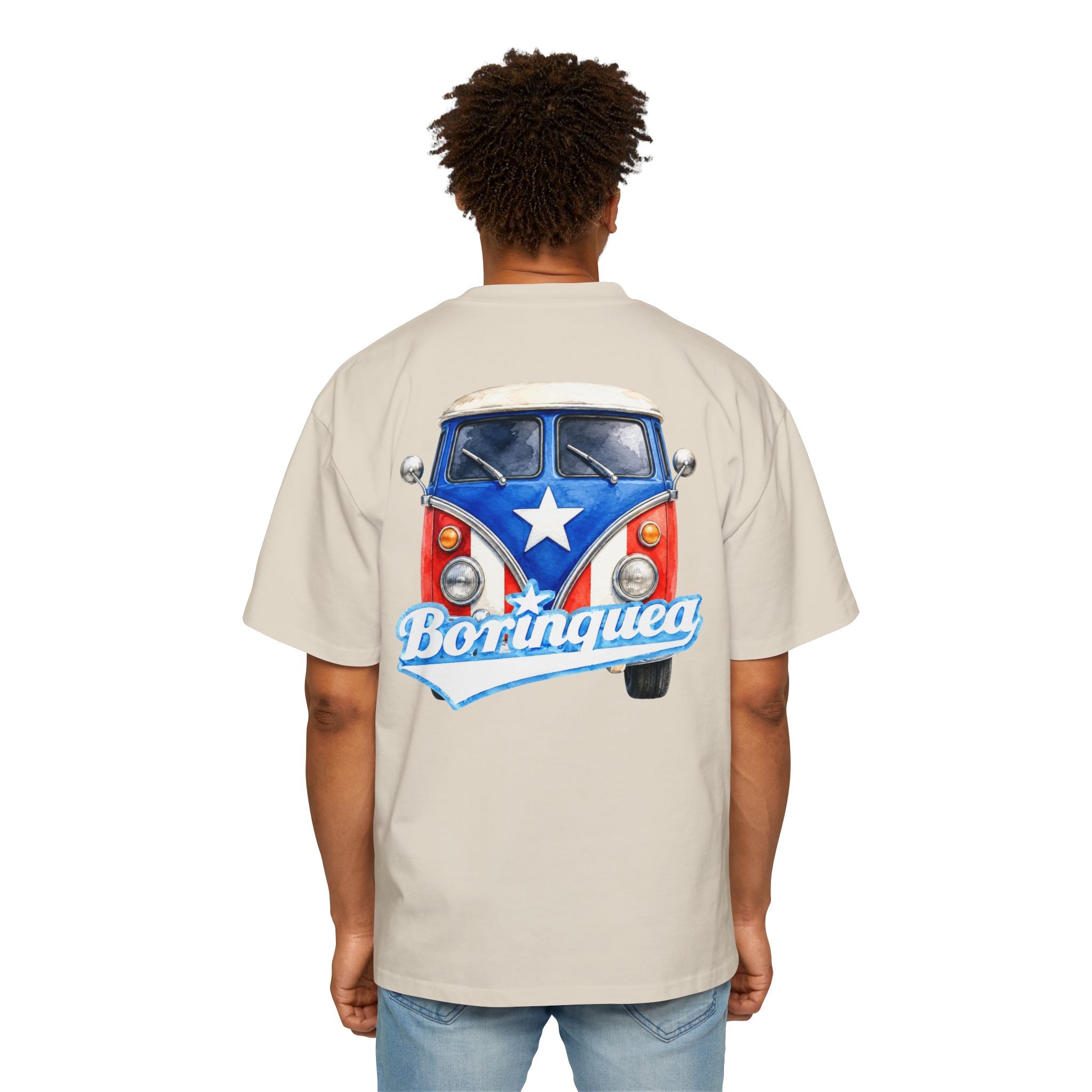 Camisa Oversized “Borinquea Van” Borinquea