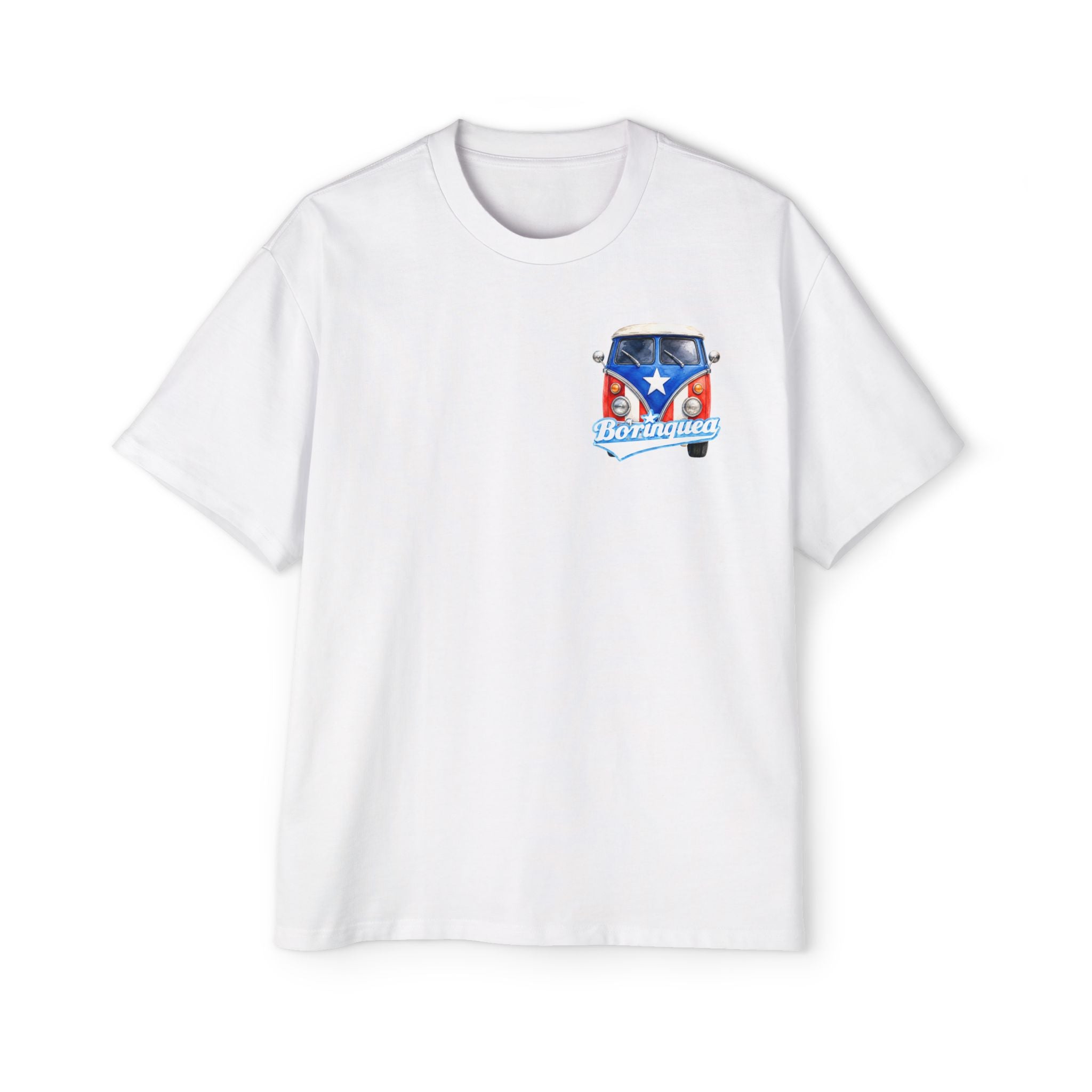 Camisa Oversized “Borinquea Van” Borinquea