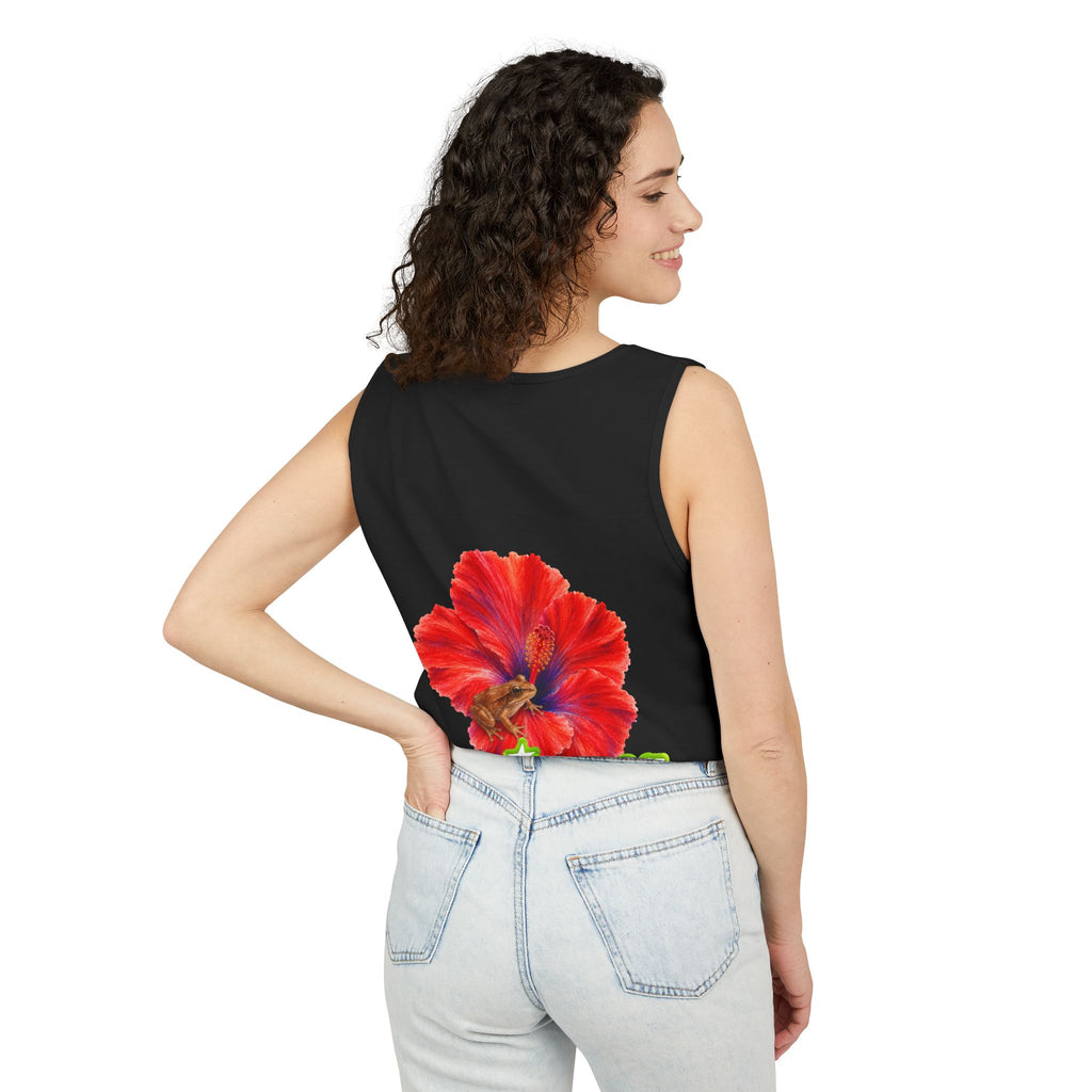 Tank Top "Coquí y Flor de Maga" Borinquea