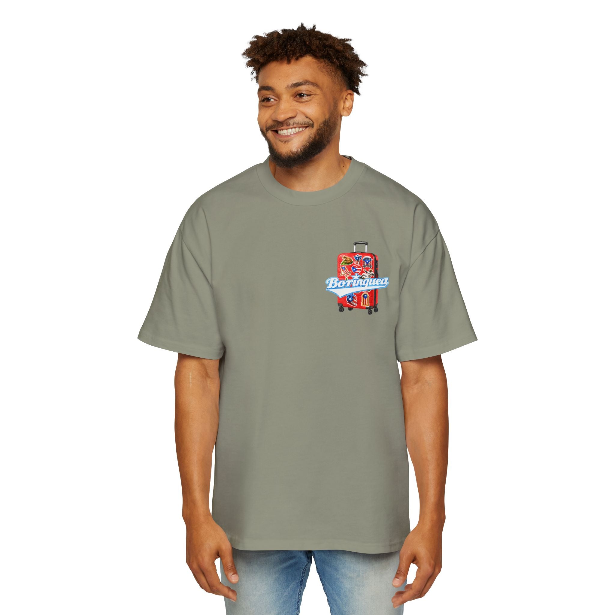 Camisa Oversize "Viajero Boricua" Borinquea