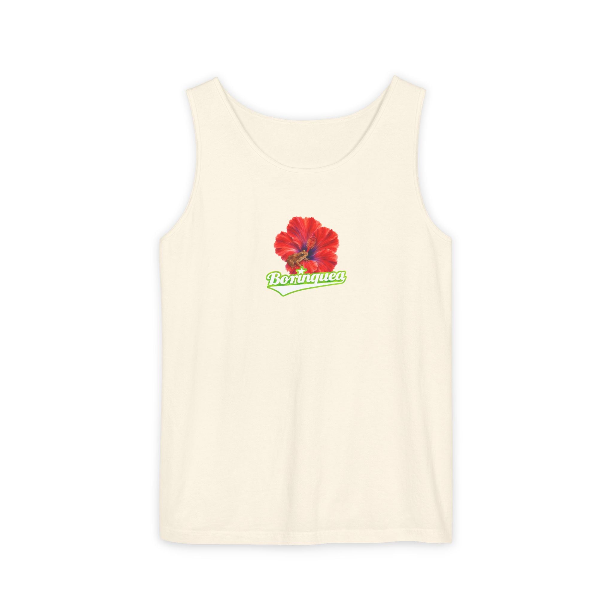 Tank Top "Coquí y Flor de Maga" Borinquea