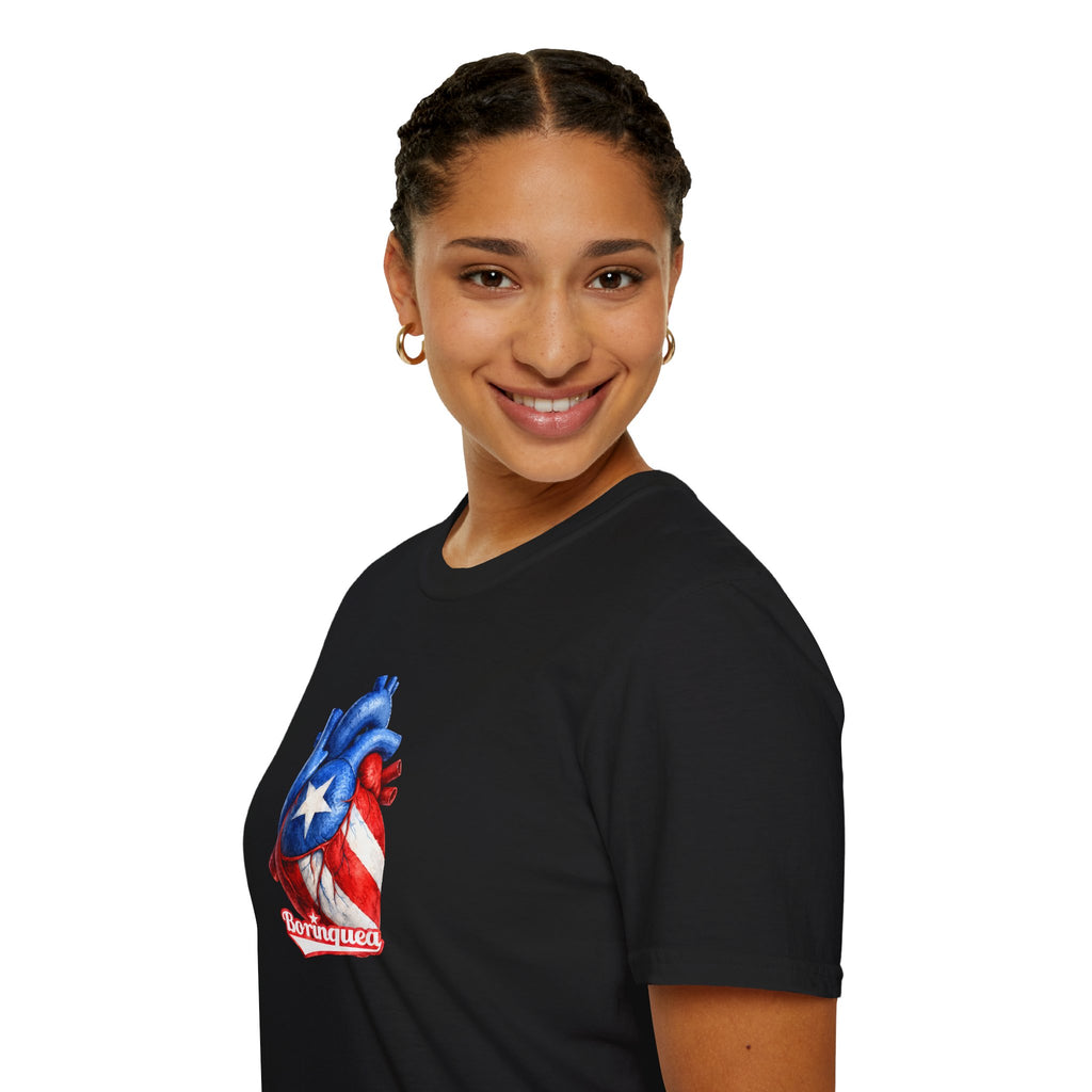 Camisa “Corazón Boricua” Borinquea