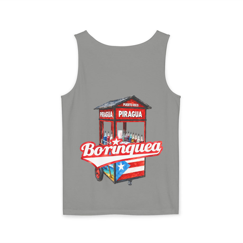 Tank Top Unisex “Carrito de Piraguas” Borinquea