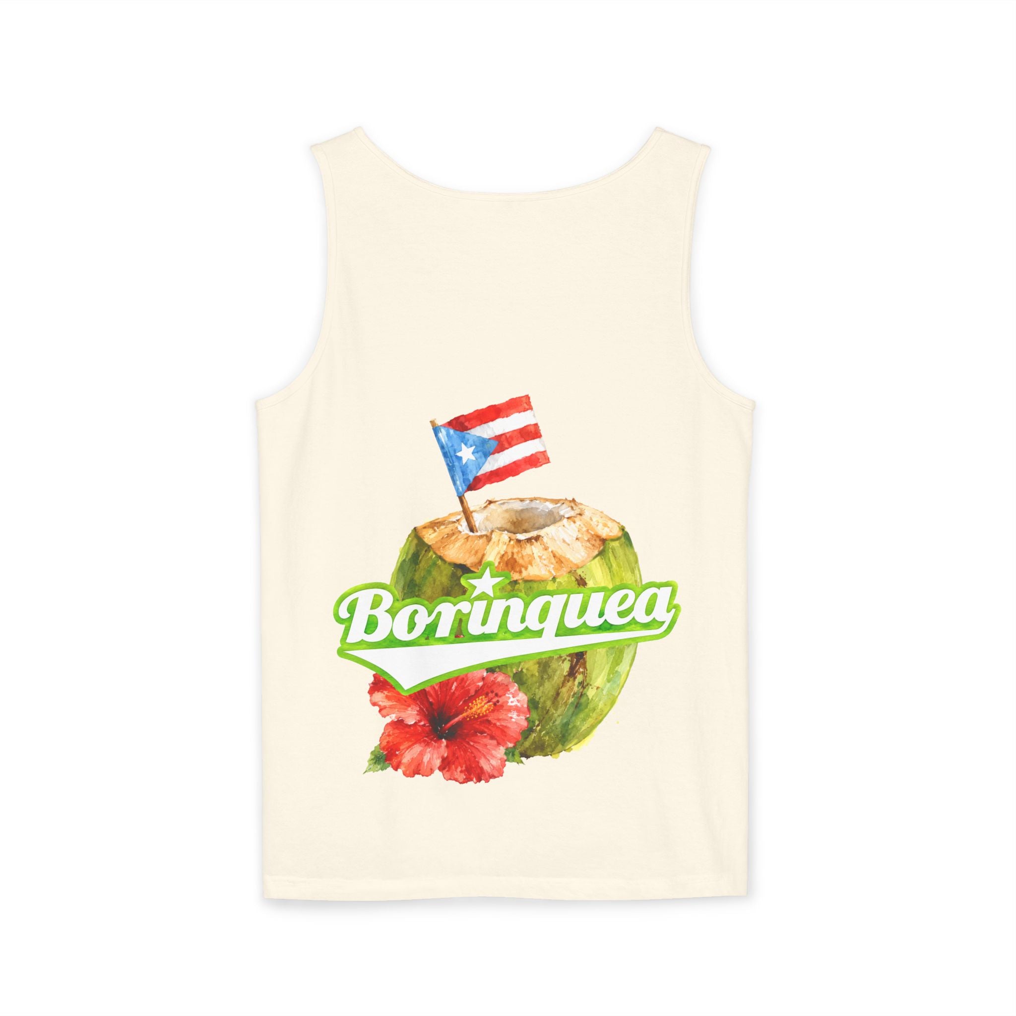 Tank Top "Coco Frío Boricua" Borinquea