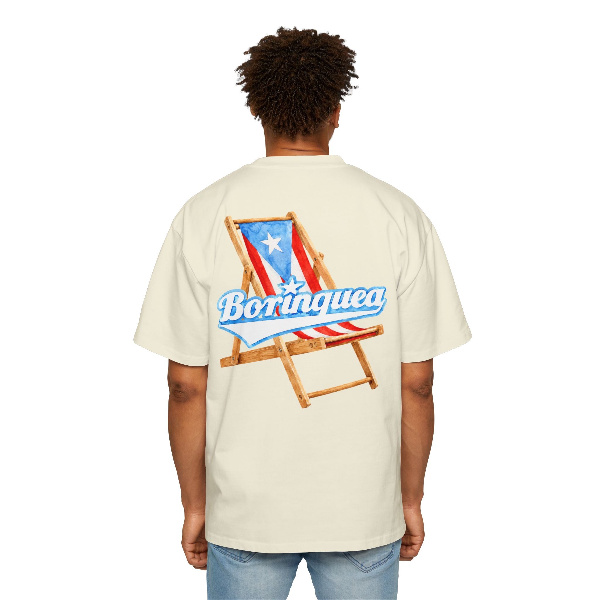 Camisa Oversize “Sillita de Playa Boricua” Borinquea