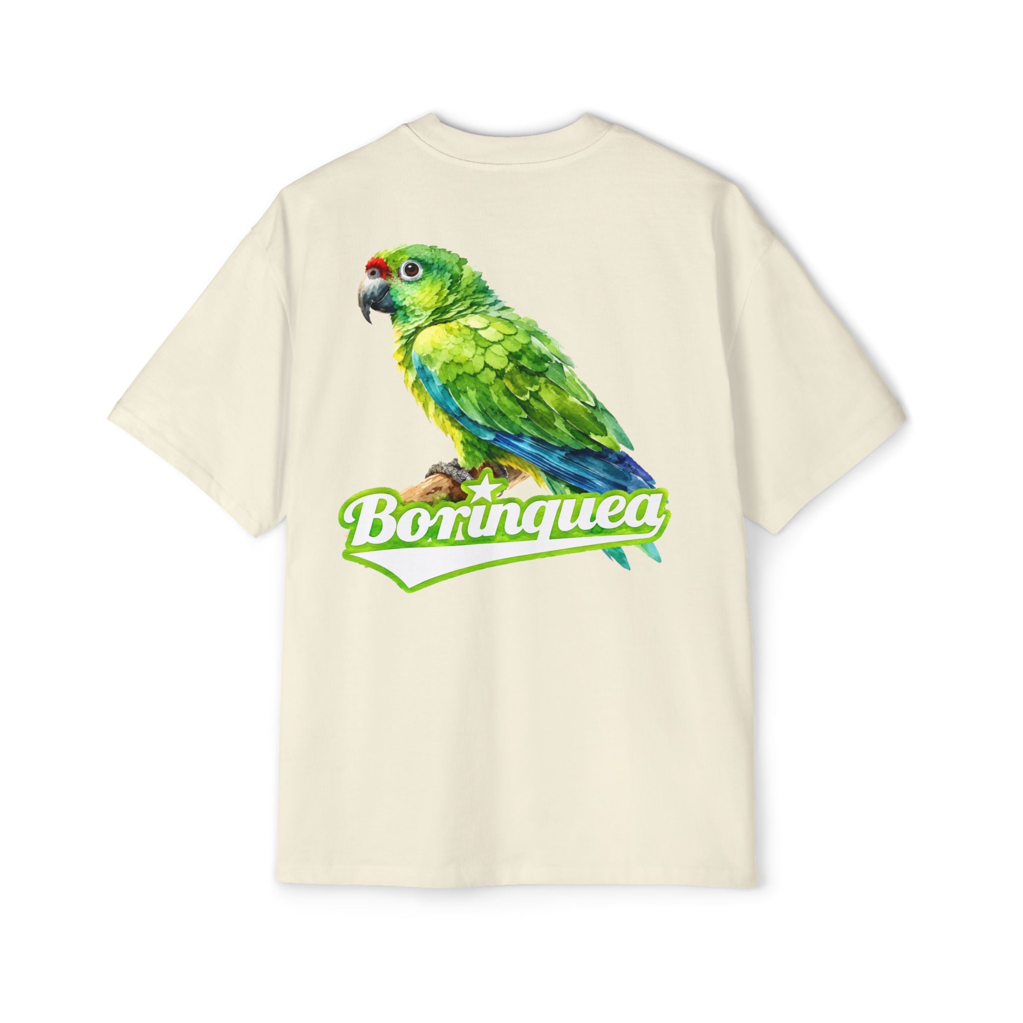 Camisa Oversized “Cotorra Boricua” Borinquea