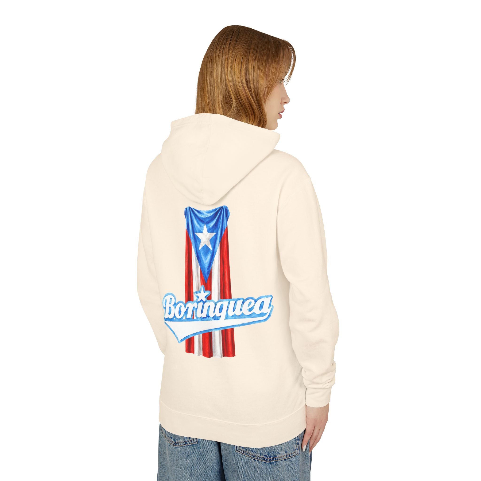 Hoodie “Bandera Puerto Rico” Borinquea