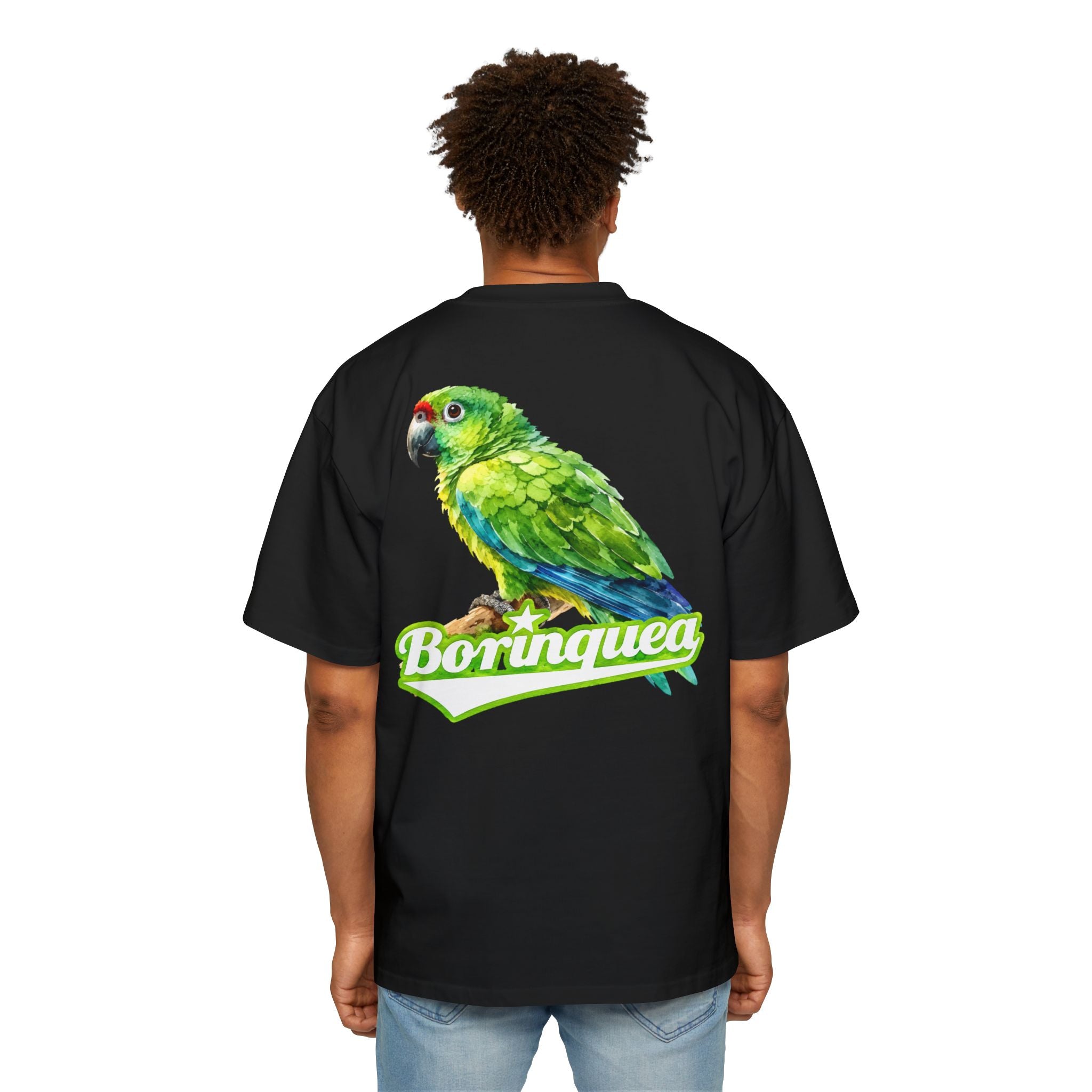 Camisa Oversized “Cotorra Boricua” Borinquea