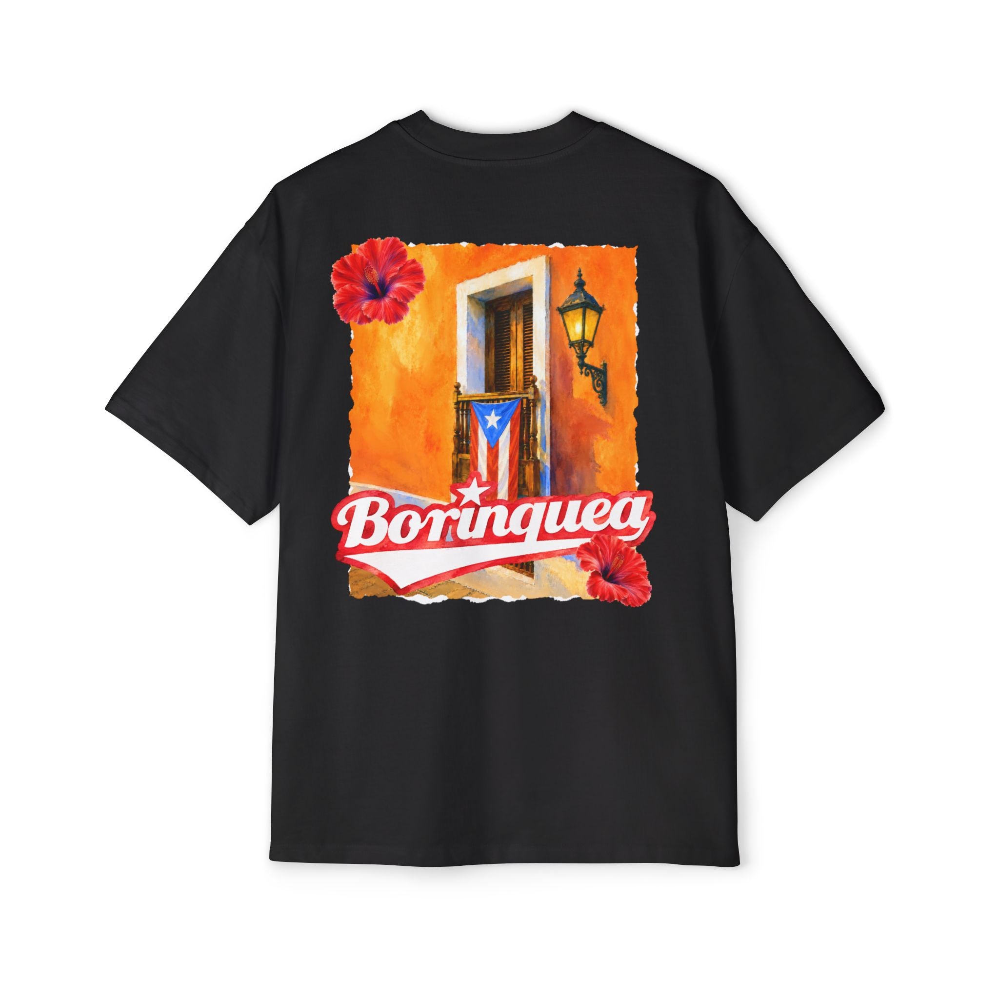 Camisa Oversize "Balcón de San Juan" Borinquea