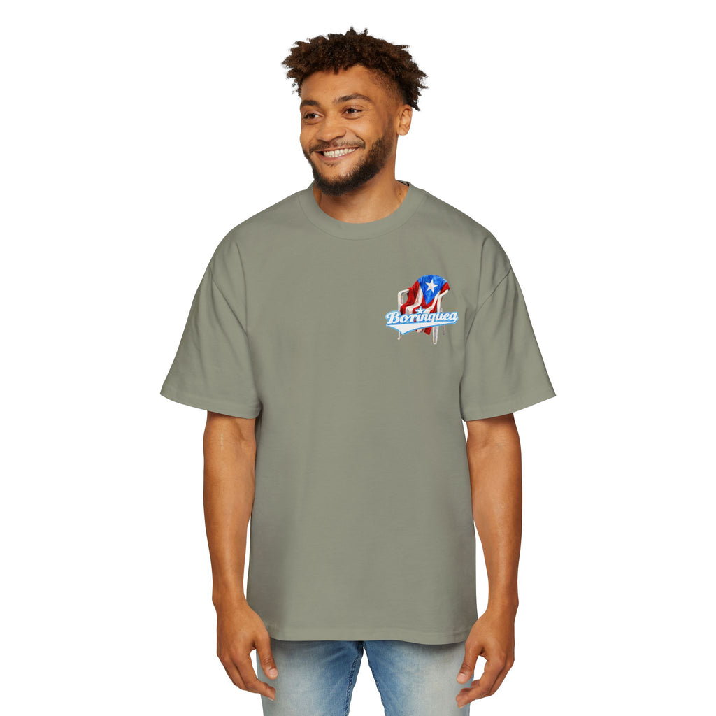 Camisa Oversized “Seguimos Aquí” Borinquea