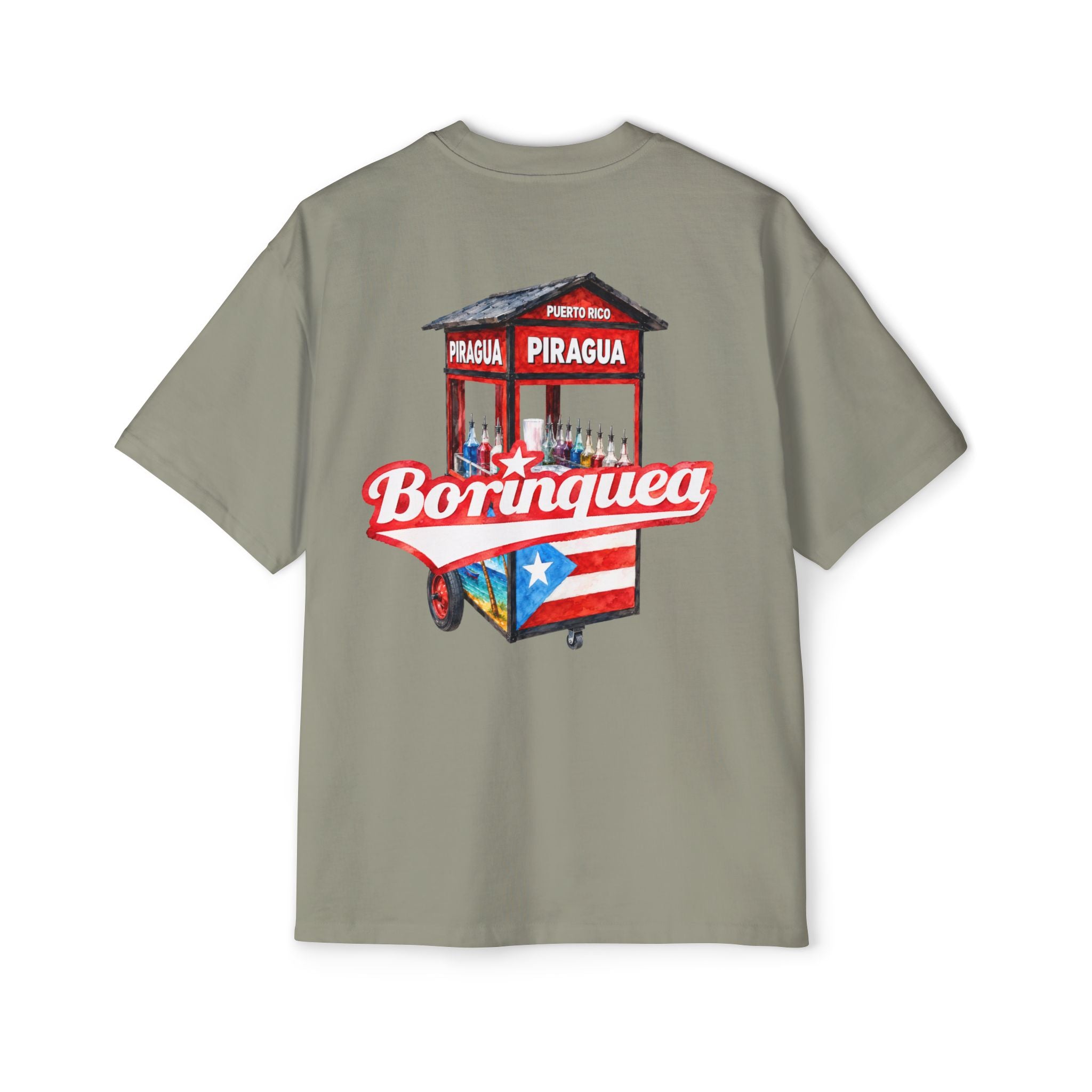 Camisa Oversize “Piragua Boricua” Borinquea