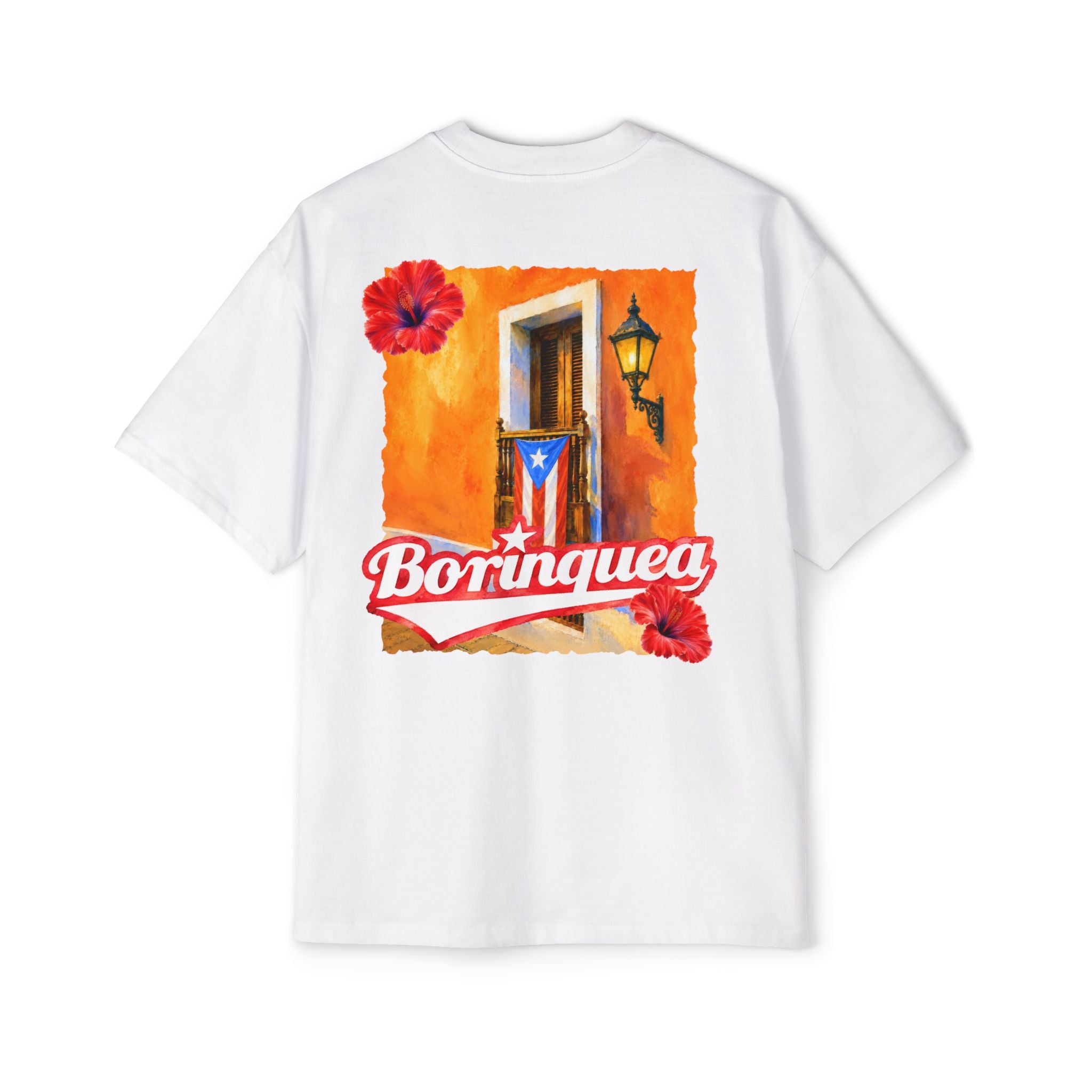 Camisa Oversize "Balcón de San Juan" Borinquea