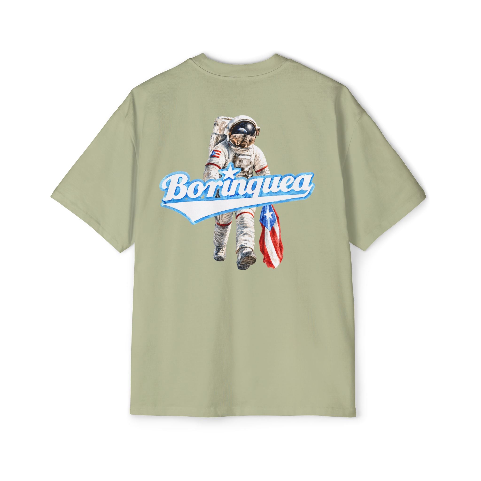 Camisa Oversized “Boricua en la Luna” Borinquea