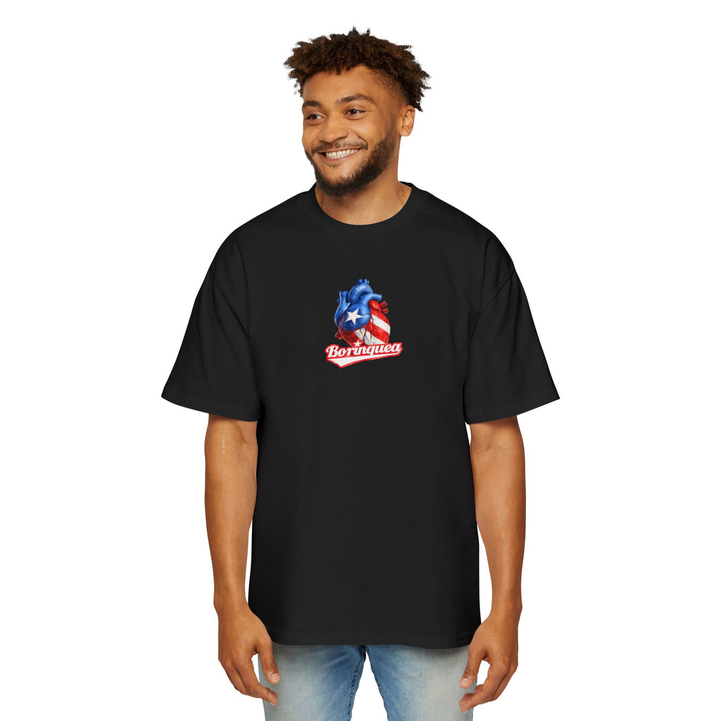 Camisa Oversized “Preciosa Corazón Boricua” Borinquea