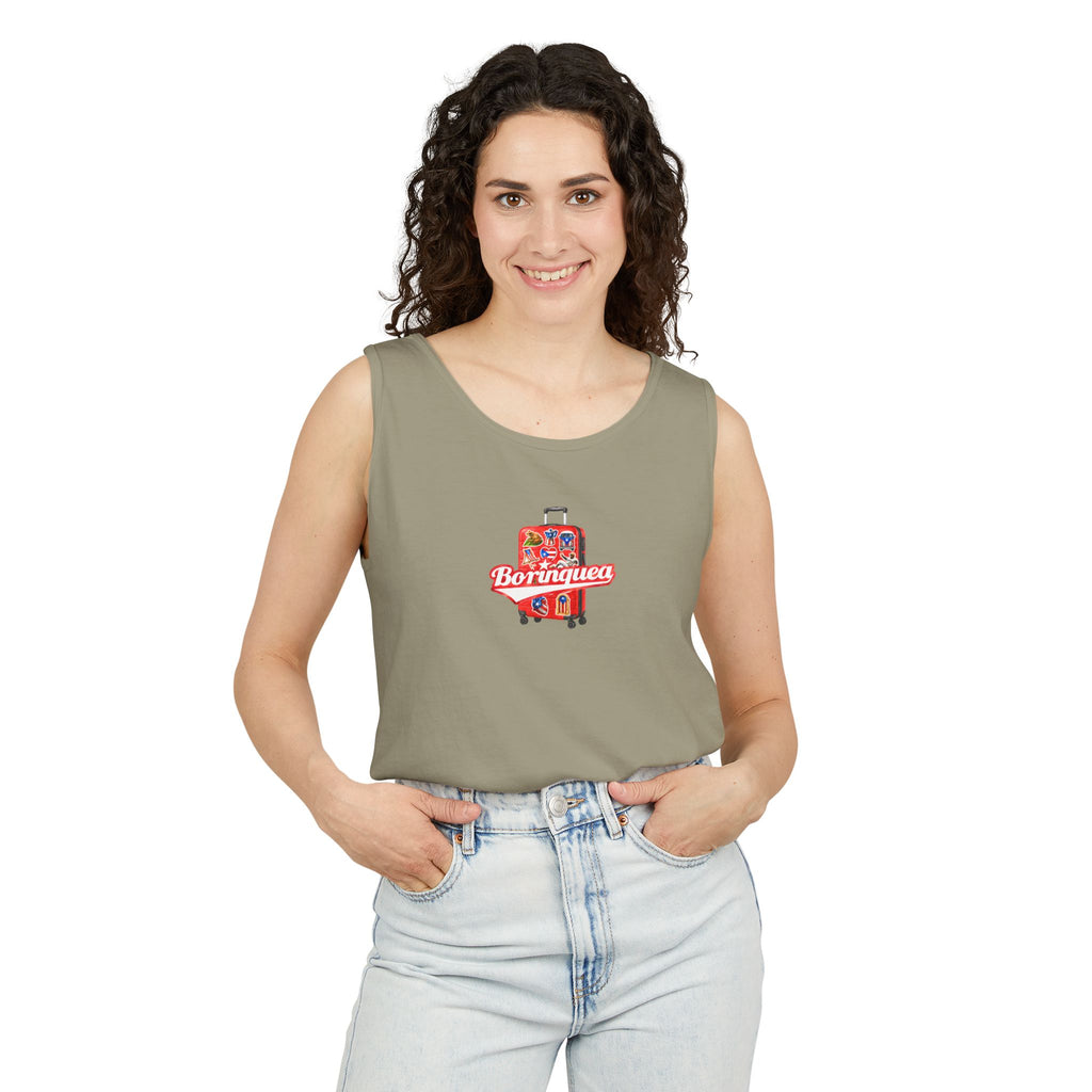 Tank Top "Viajero Boricua" Borinquea