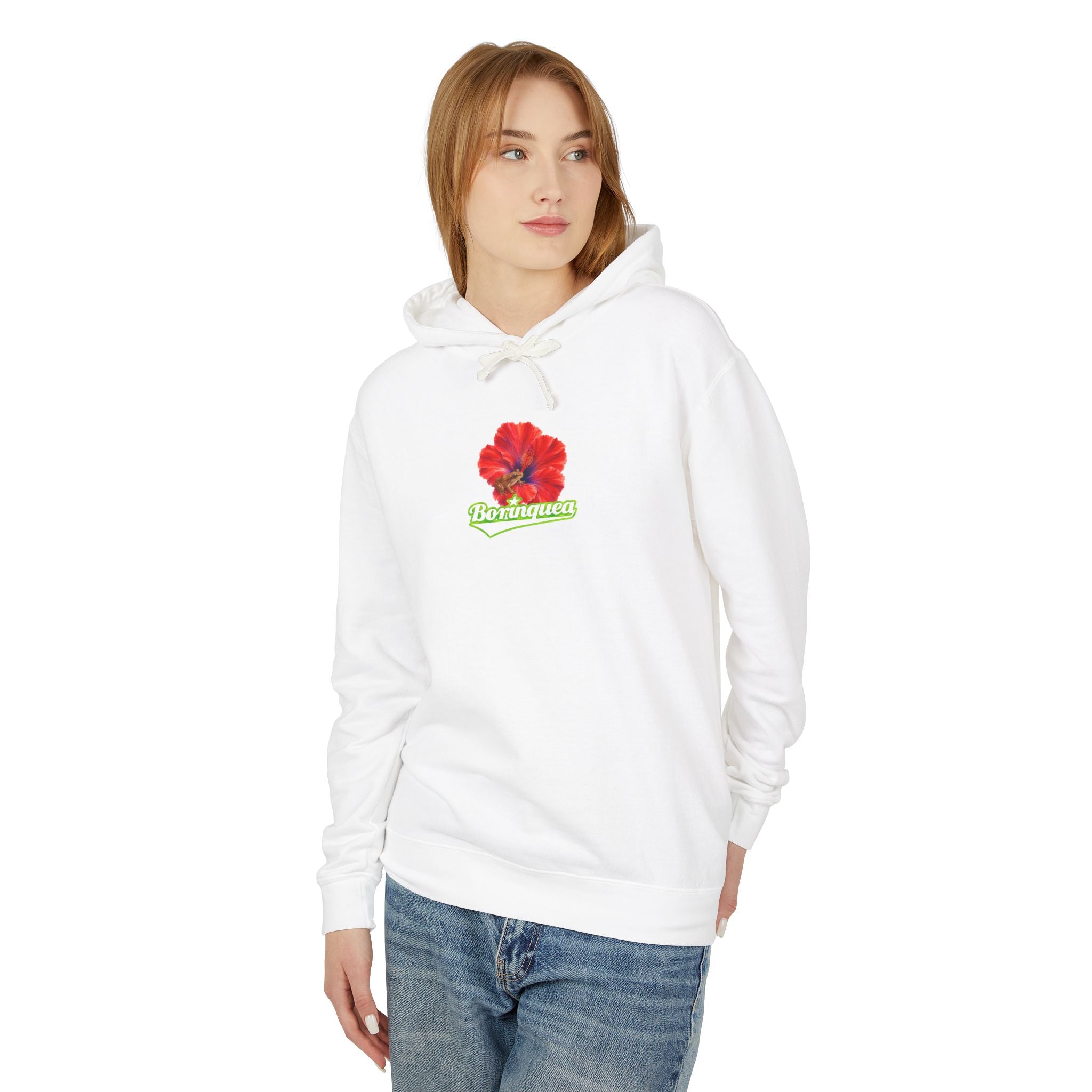 Hoodie "Coquí y Flor de Maga" Borinquea