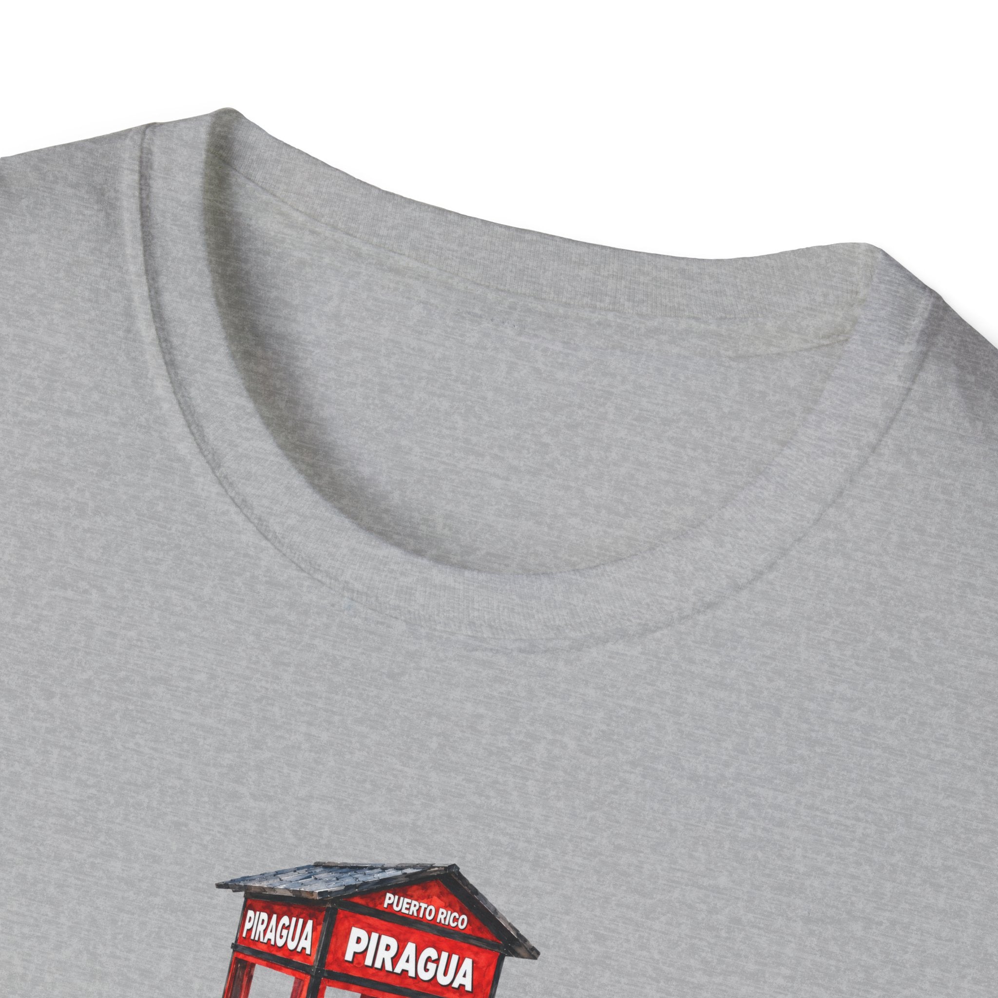 Camisa Soft Style “Carrito de Piraguas Boricua” Borinquea