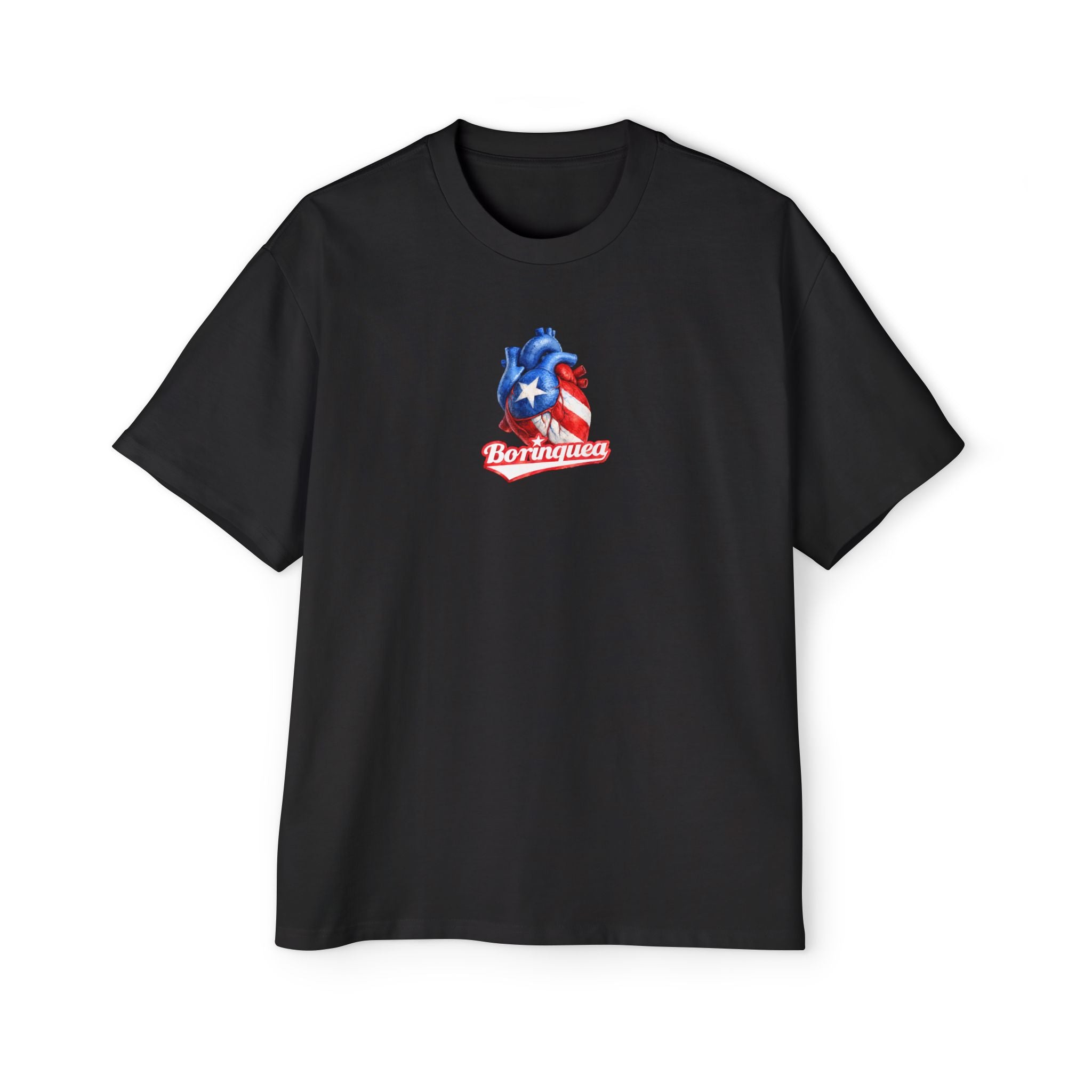 Camisa Oversized “Preciosa Corazón Boricua” Borinquea