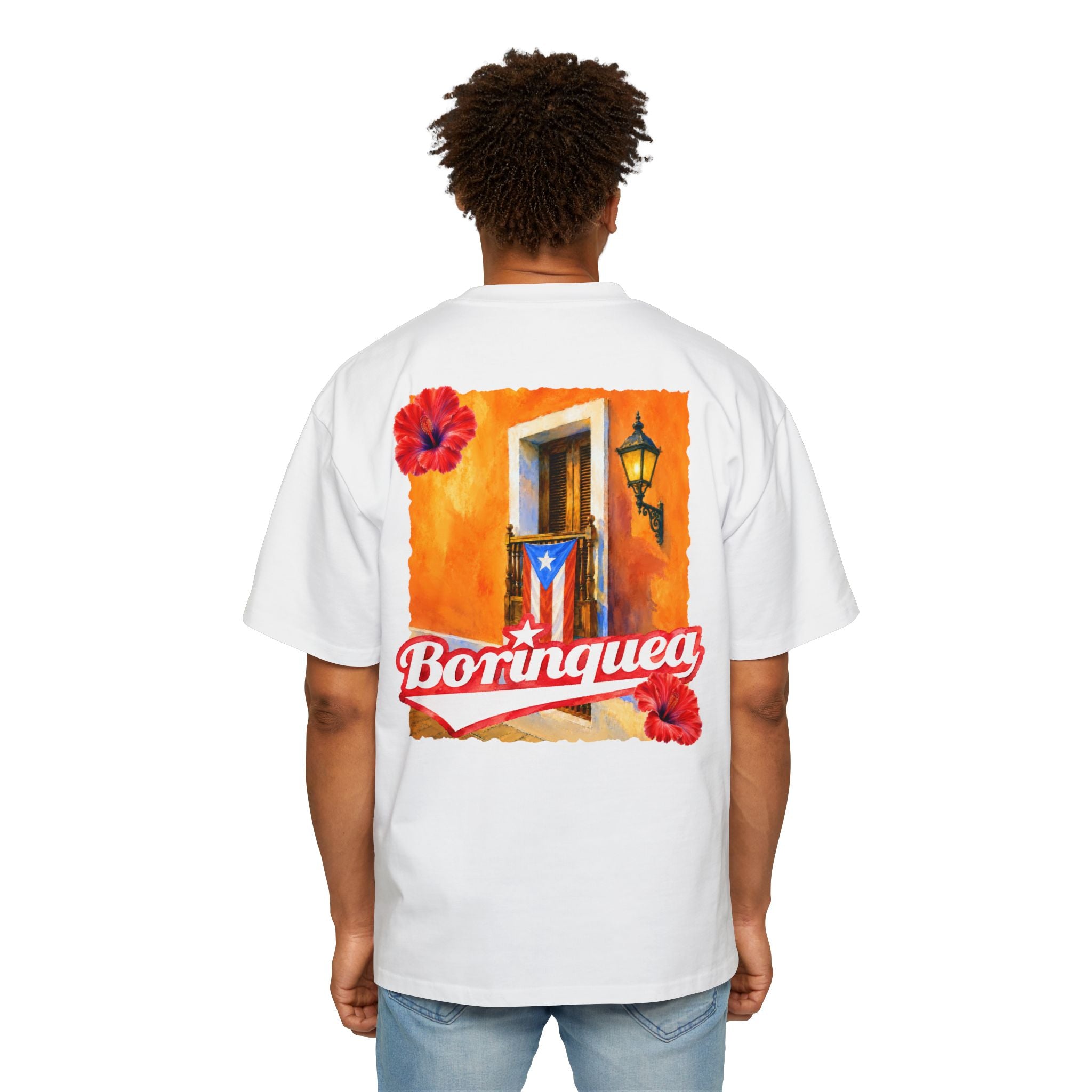 Camisa Oversize "Balcón de San Juan" Borinquea