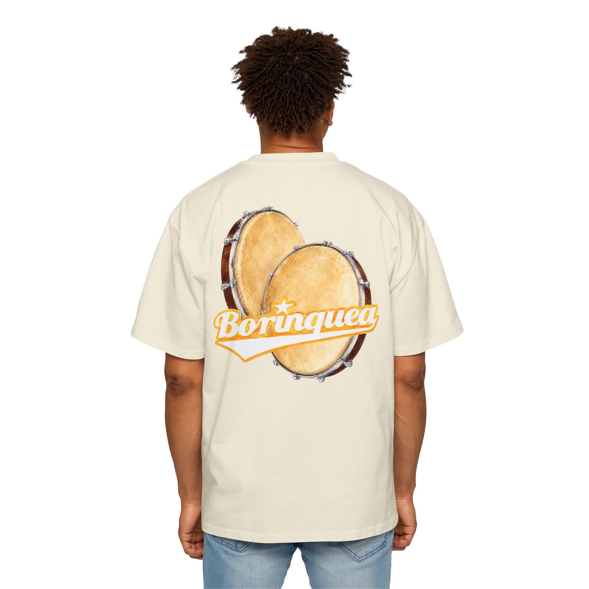 Camisa Oversized “Rica Plena” Borinquea