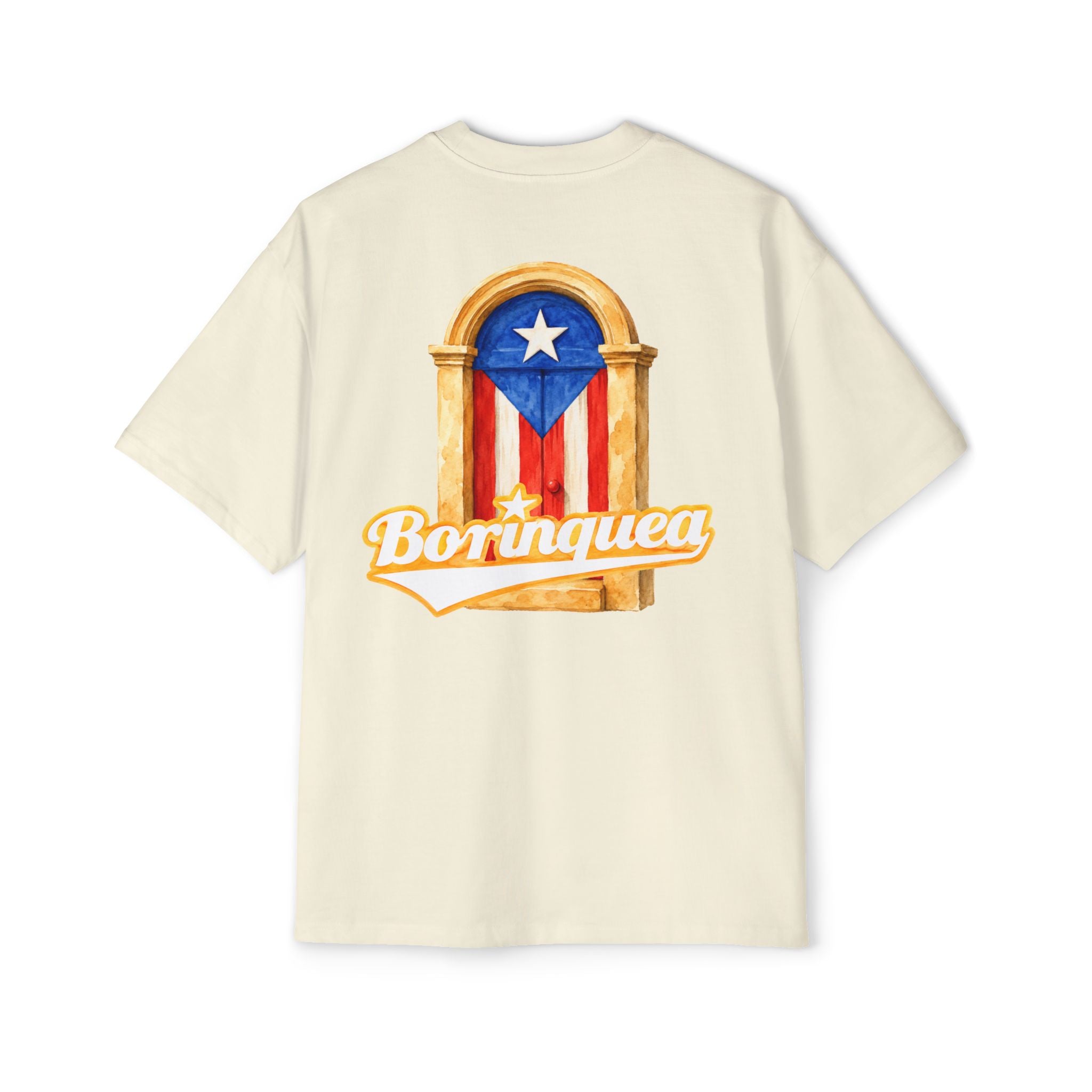 Camisa Oversized “Puerta Boricua” Borinquea