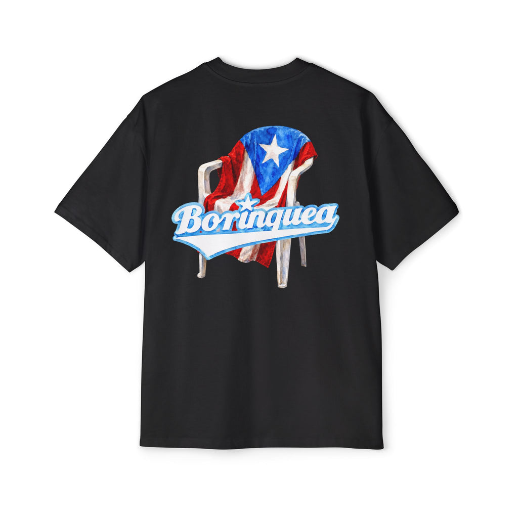 Camisa Oversized “Seguimos Aquí” Borinquea