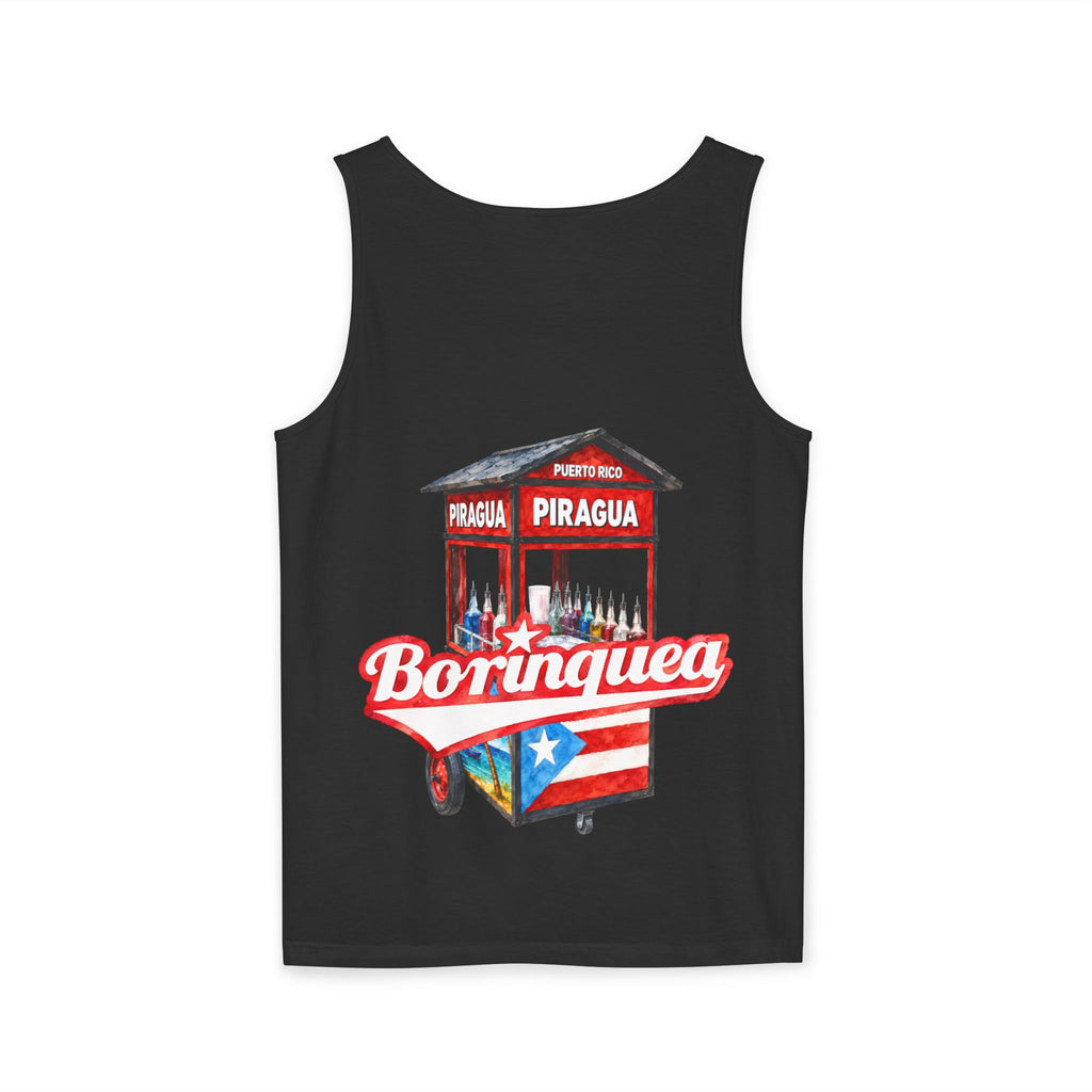 Tank Top Unisex “Carrito de Piraguas” Borinquea