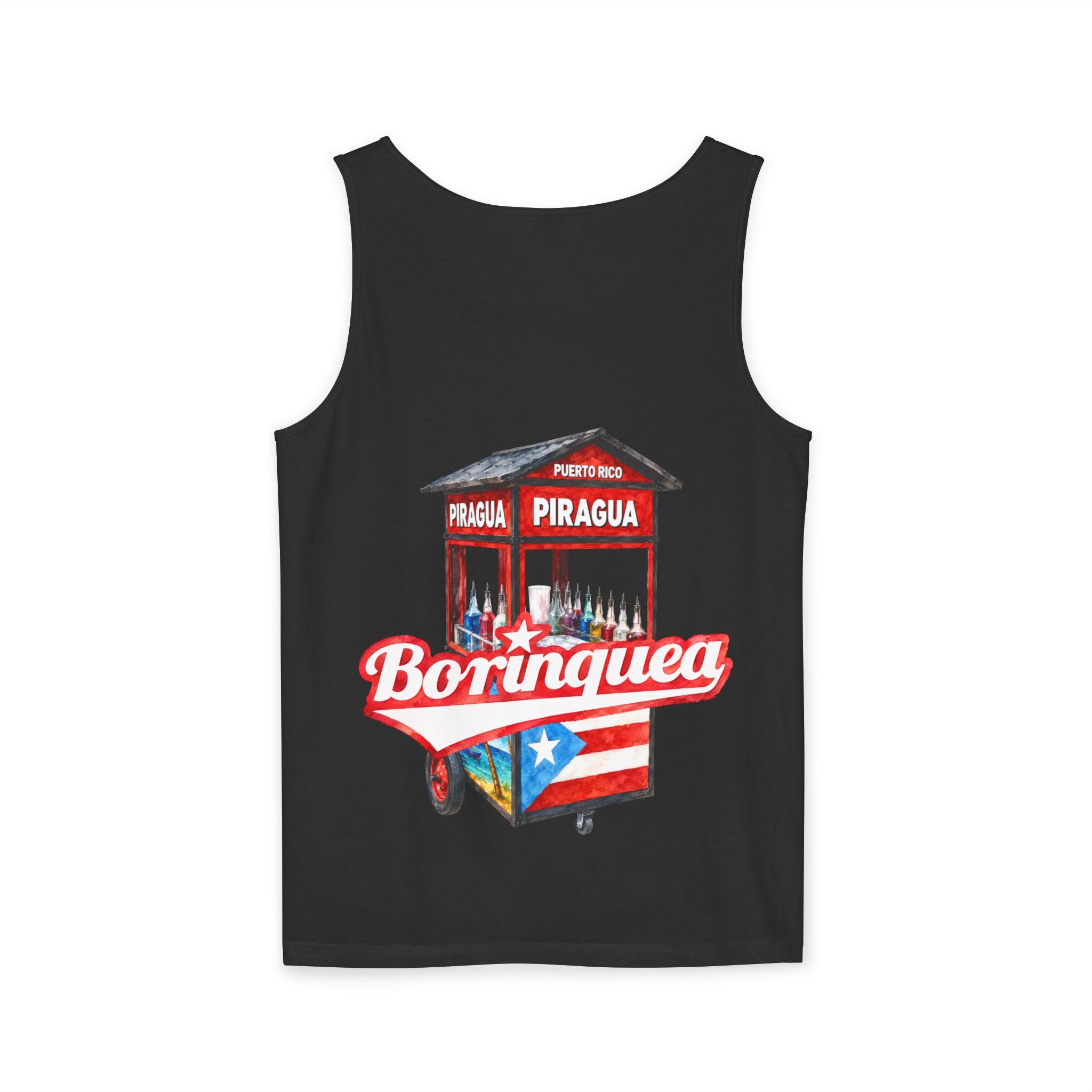Tank Top Unisex “Carrito de Piraguas” Borinquea