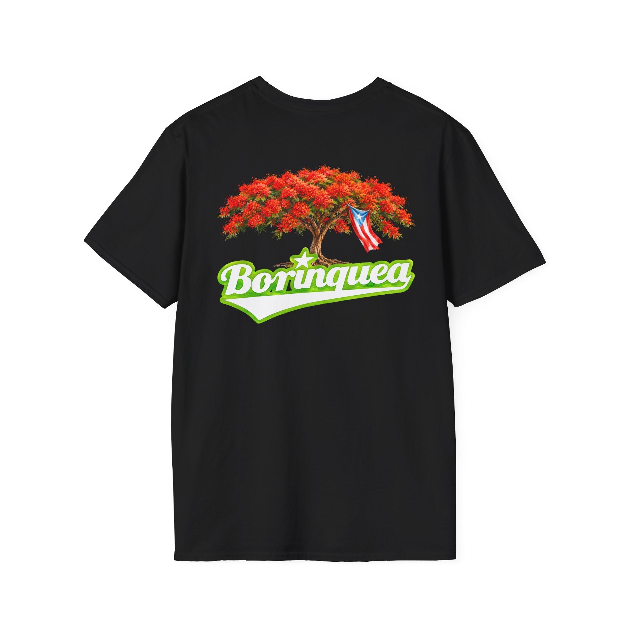 Camisa Soft Style "Flamboyán de Puerto Rico" Borinquea