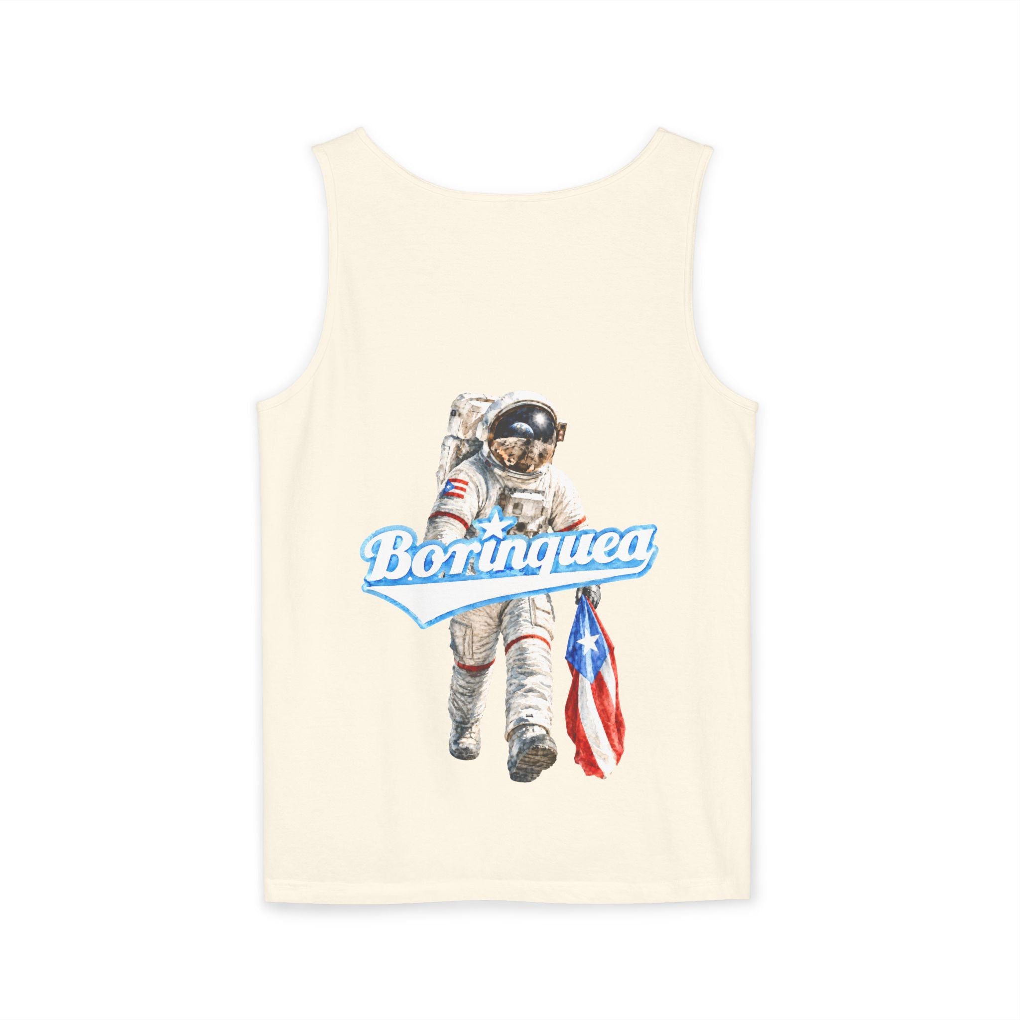 Tank Top Unisex “Boricua en la Luna” Borinquea