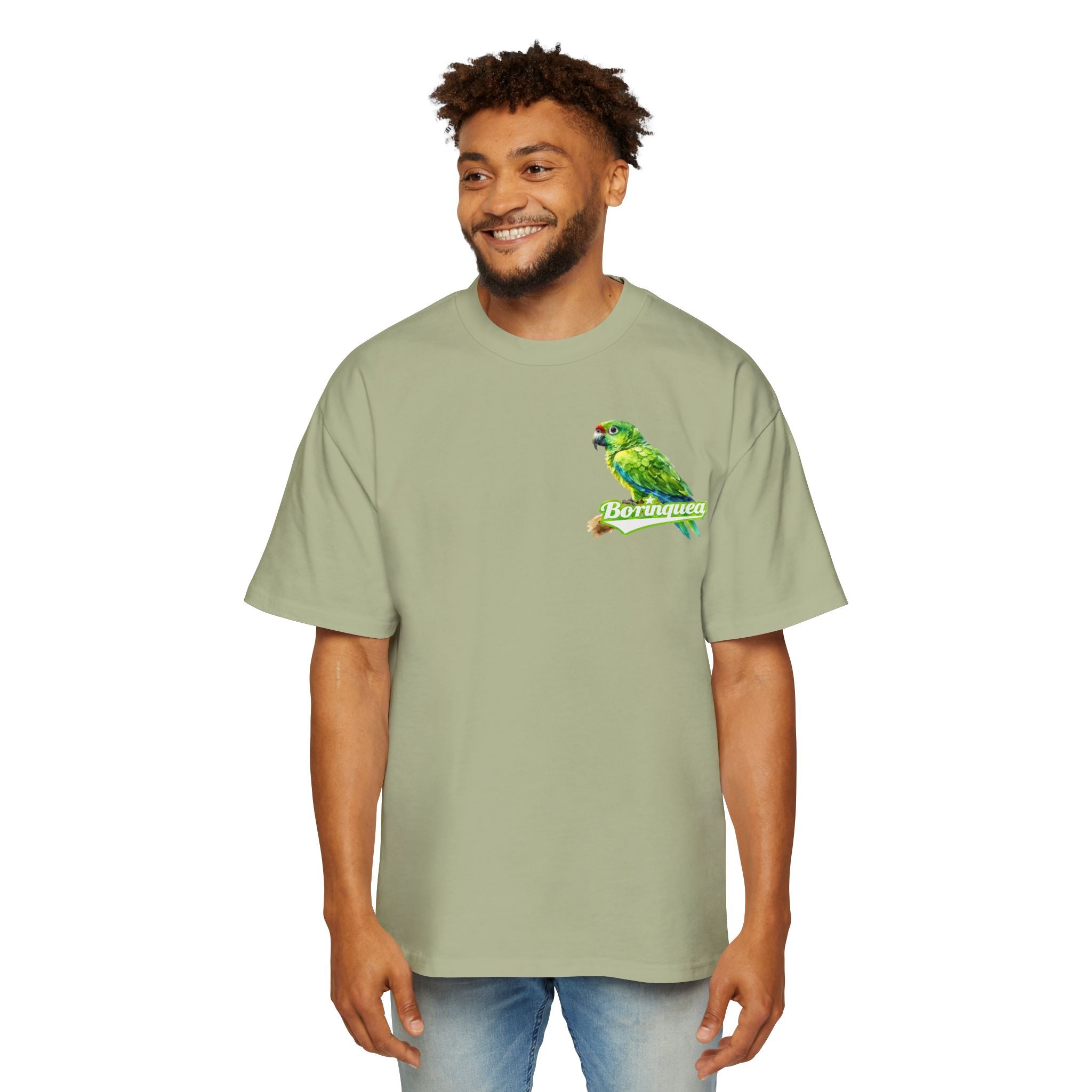 Camisa Oversized “Cotorra Boricua” Borinquea