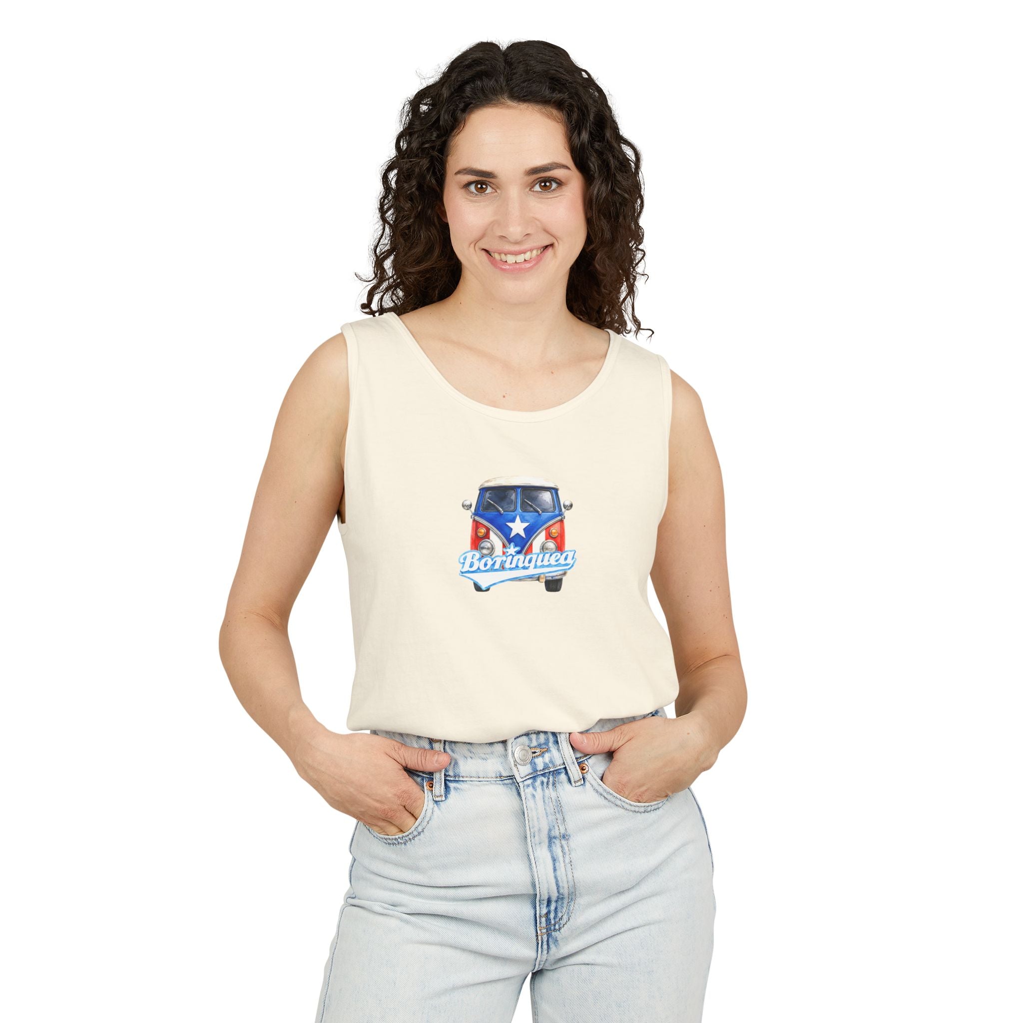 Tank Top Unisex “Van Boricua” Borinquea