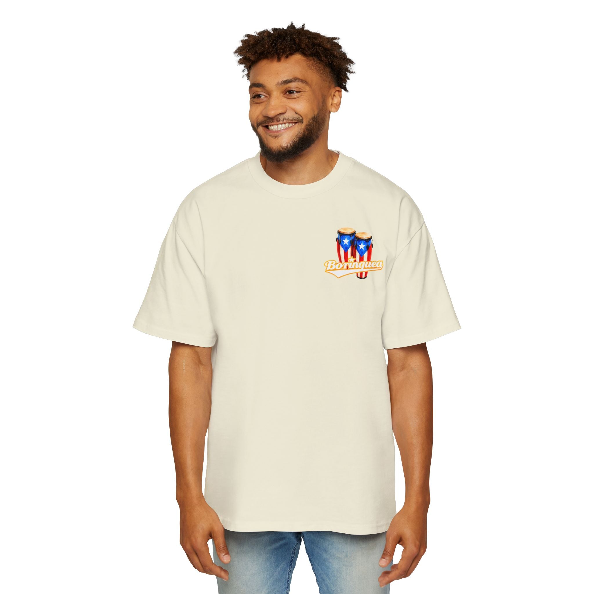 Camisa Oversized “Congas Puerto Rico” Borinquea