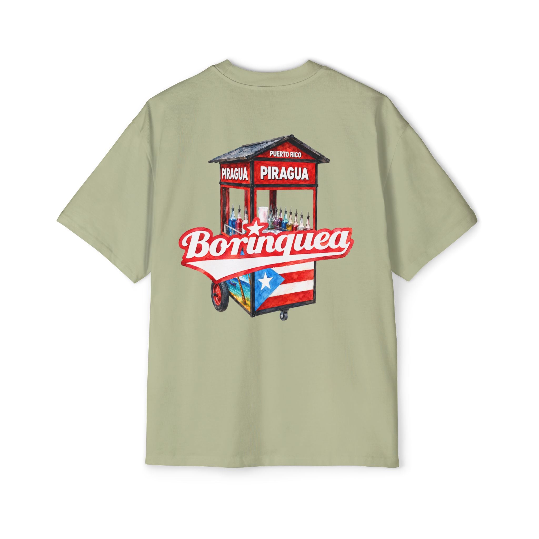 Camisa Oversize “Piragua Boricua” Borinquea