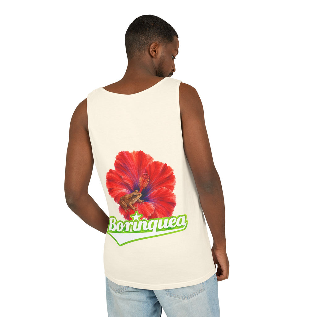 Tank Top "Coquí y Flor de Maga" Borinquea