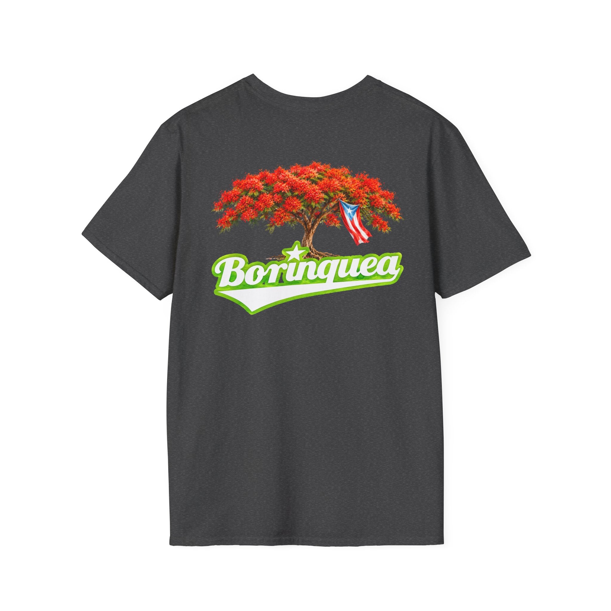 Camisa Soft Style "Flamboyán de Puerto Rico" Borinquea