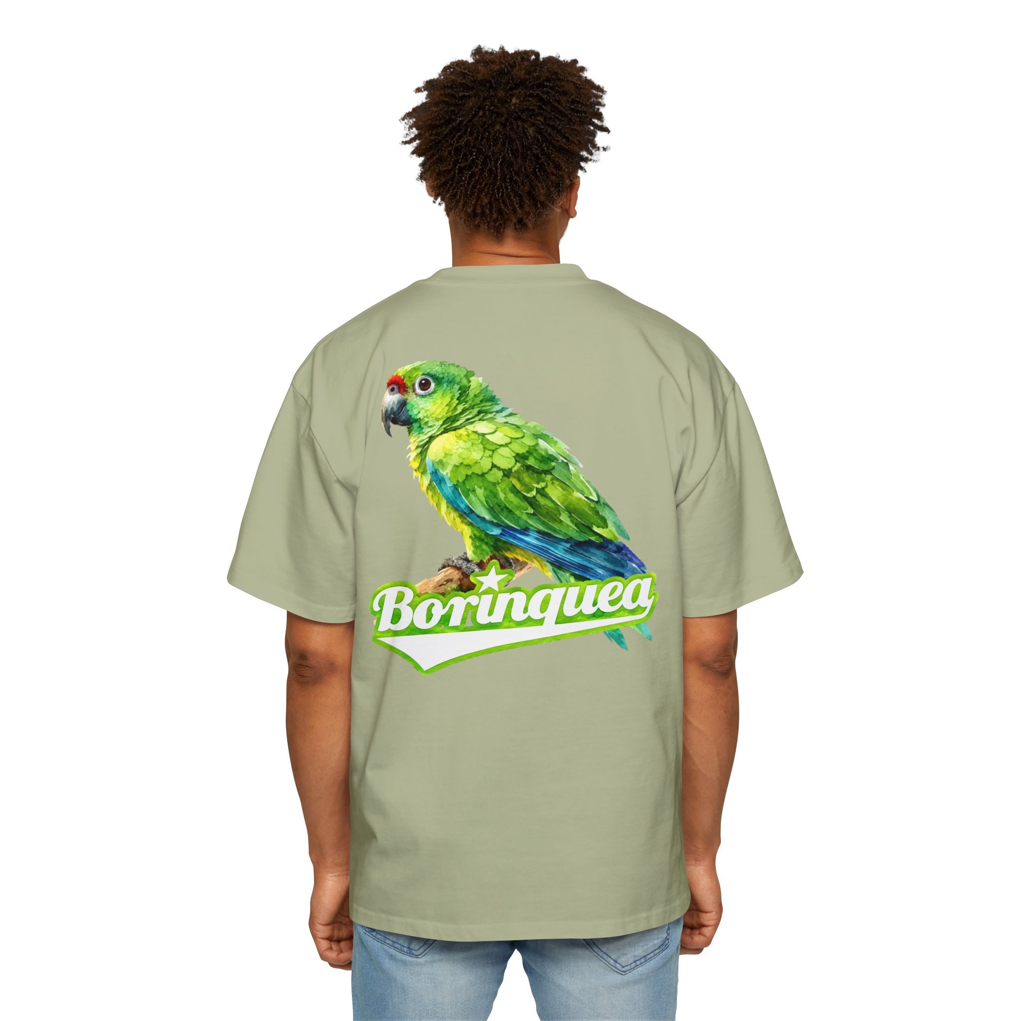 Camisa Oversized “Cotorra Boricua” Borinquea