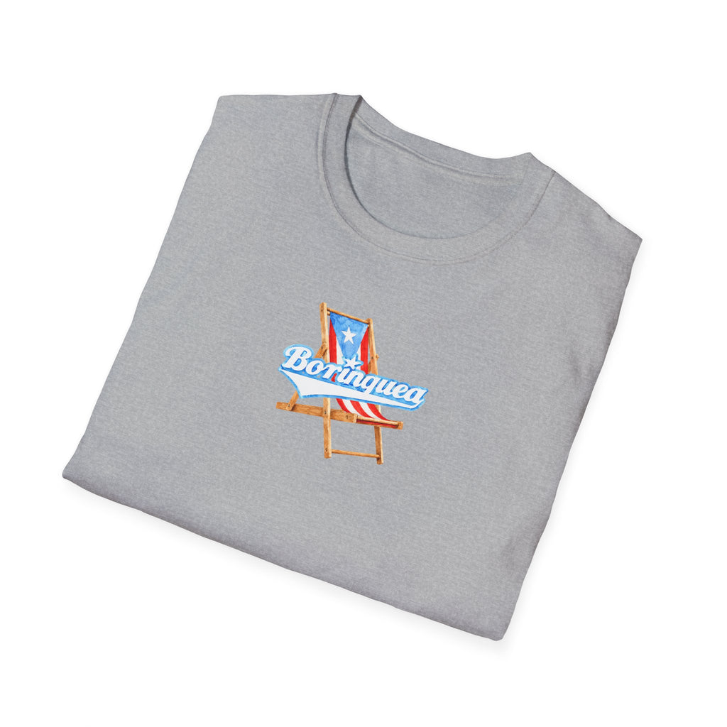 Camisa Soft Style “Sillita de Playa Boricua” Borinquea