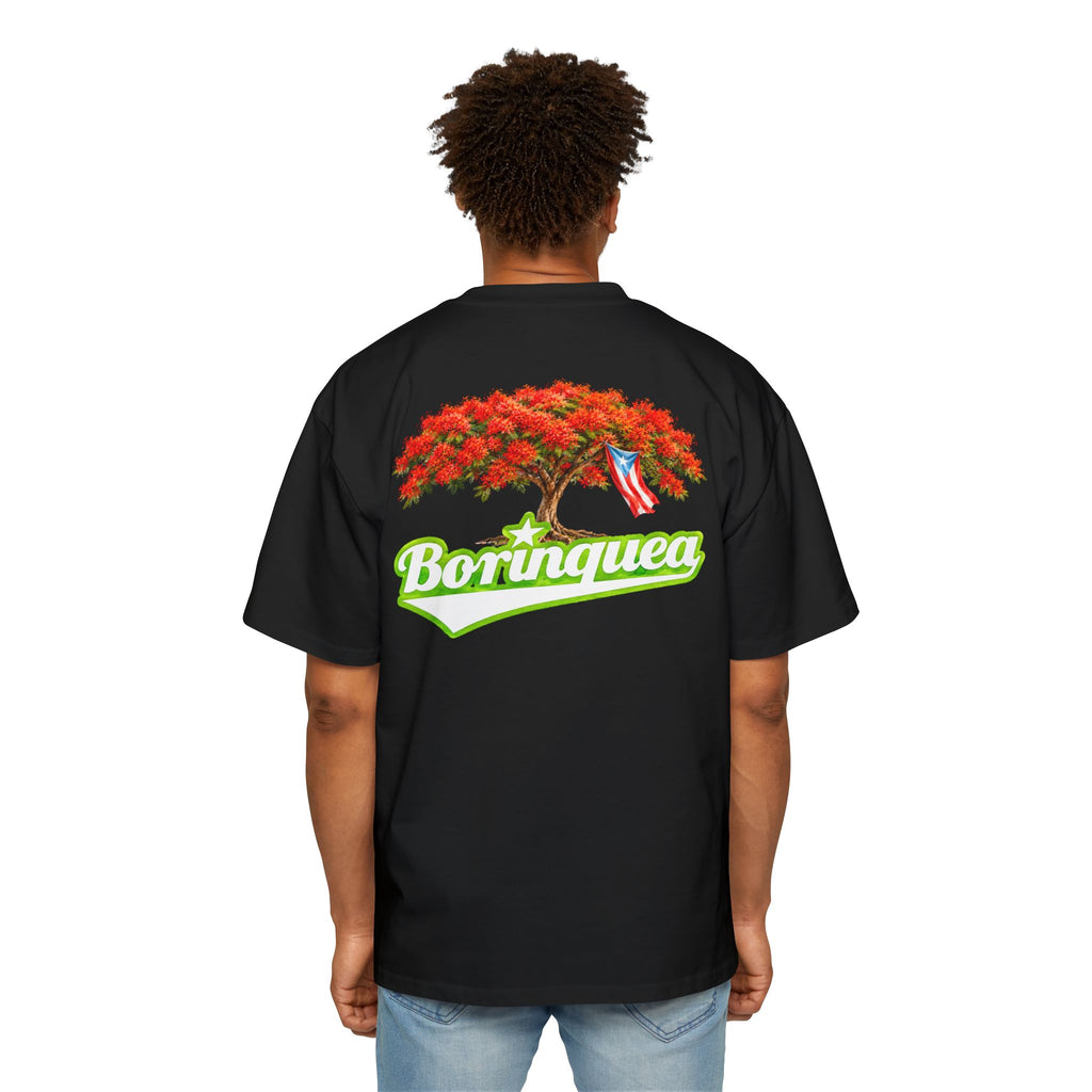 Camisa Oversize "Flamboyán de Puerto Rico" Borinquea