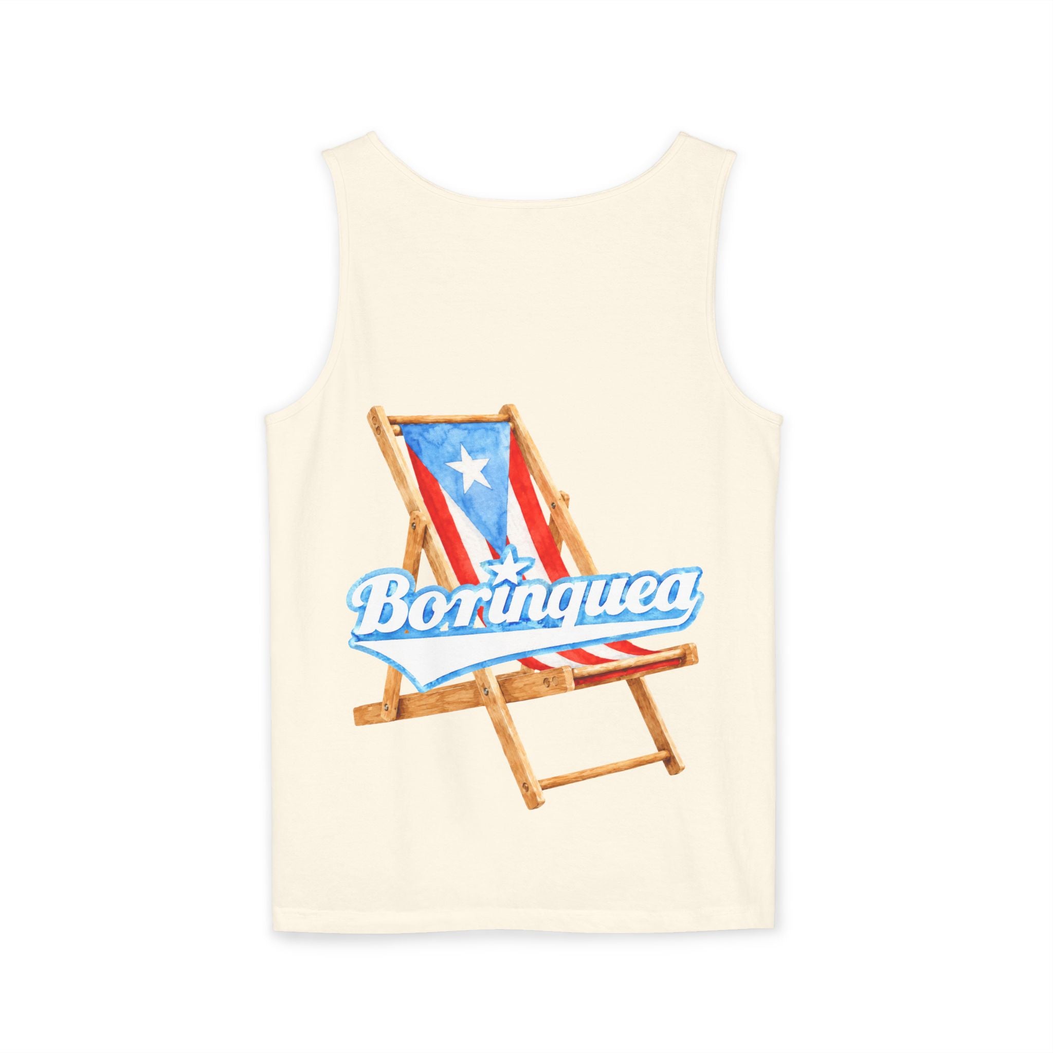 Tank Top Unisex “Sillita de Playa” Borinquea