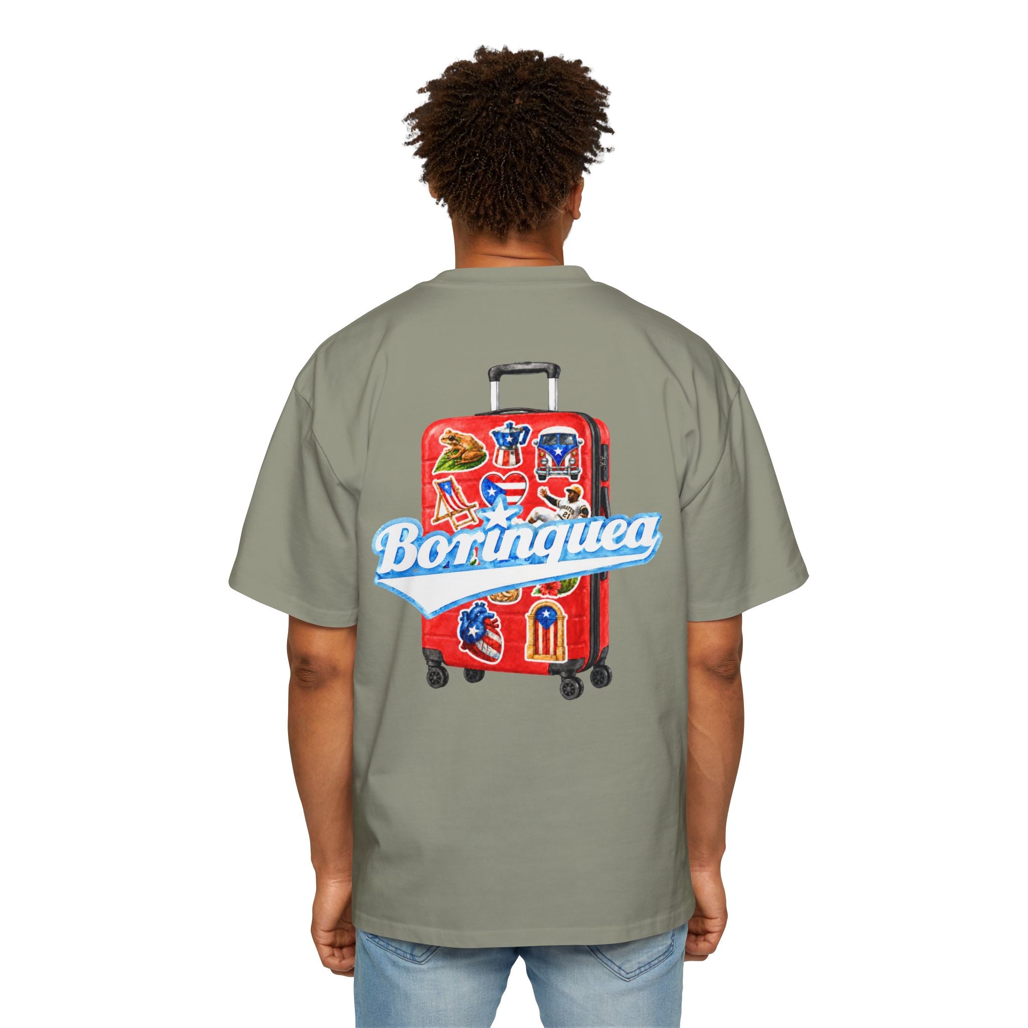 Camisa Oversize "Viajero Boricua" Borinquea