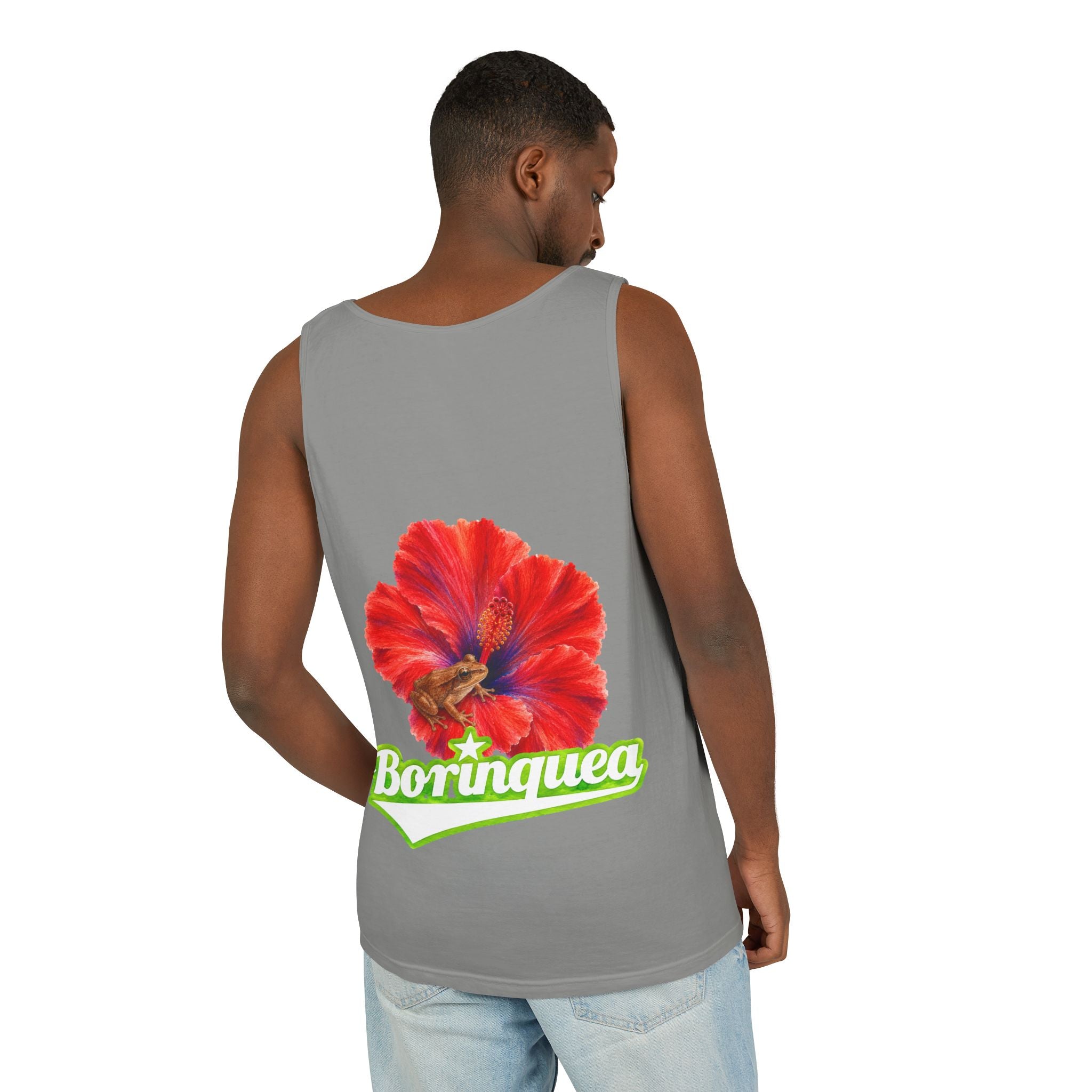 Tank Top "Coquí y Flor de Maga" Borinquea