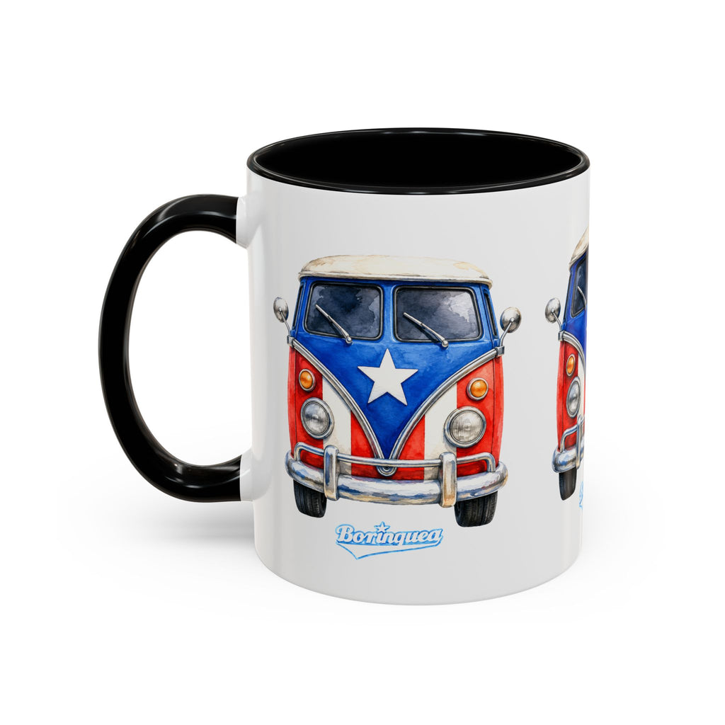 Taza "Van Boricua 11oz" Borinquea