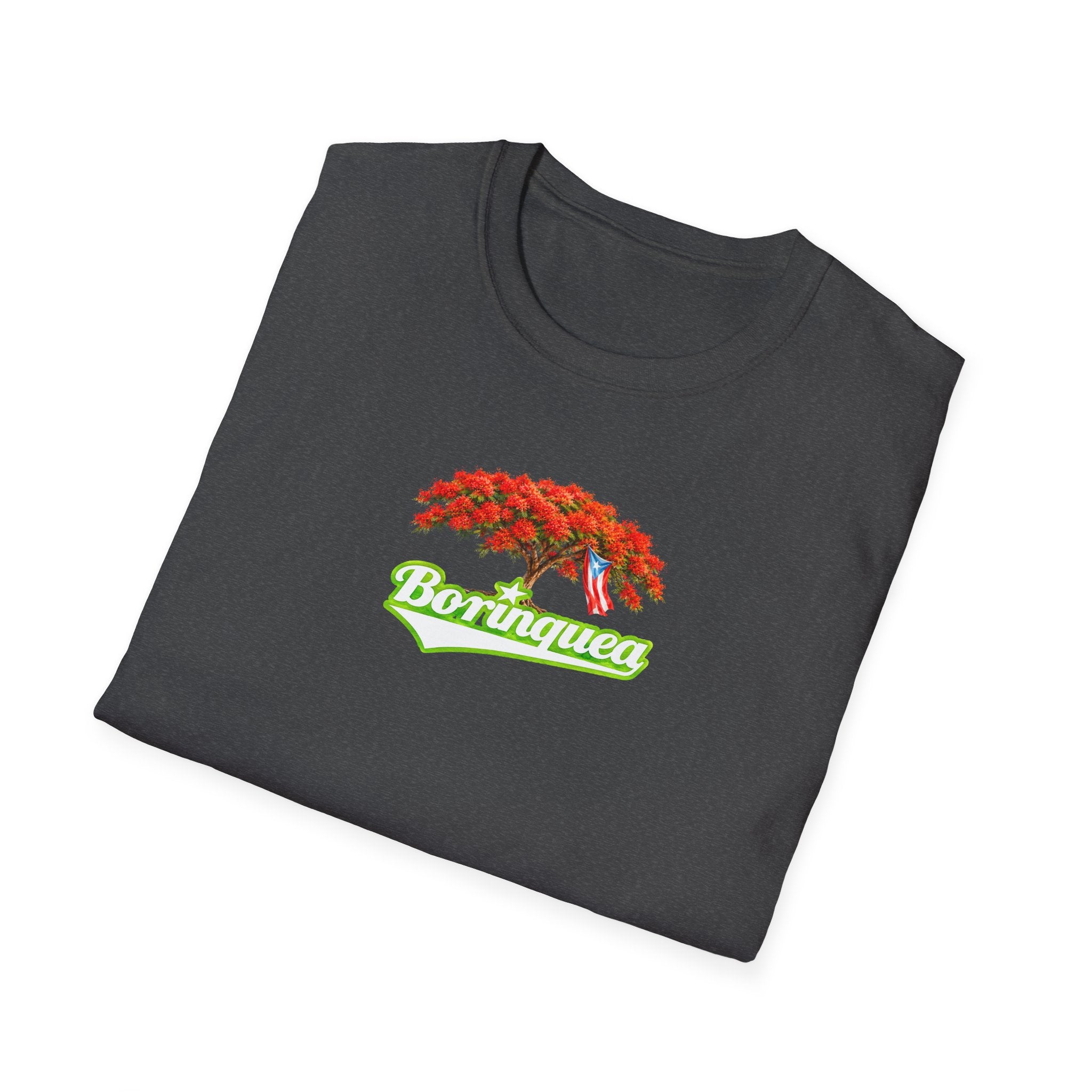 Camisa Soft Style "Flamboyán de Puerto Rico" Borinquea