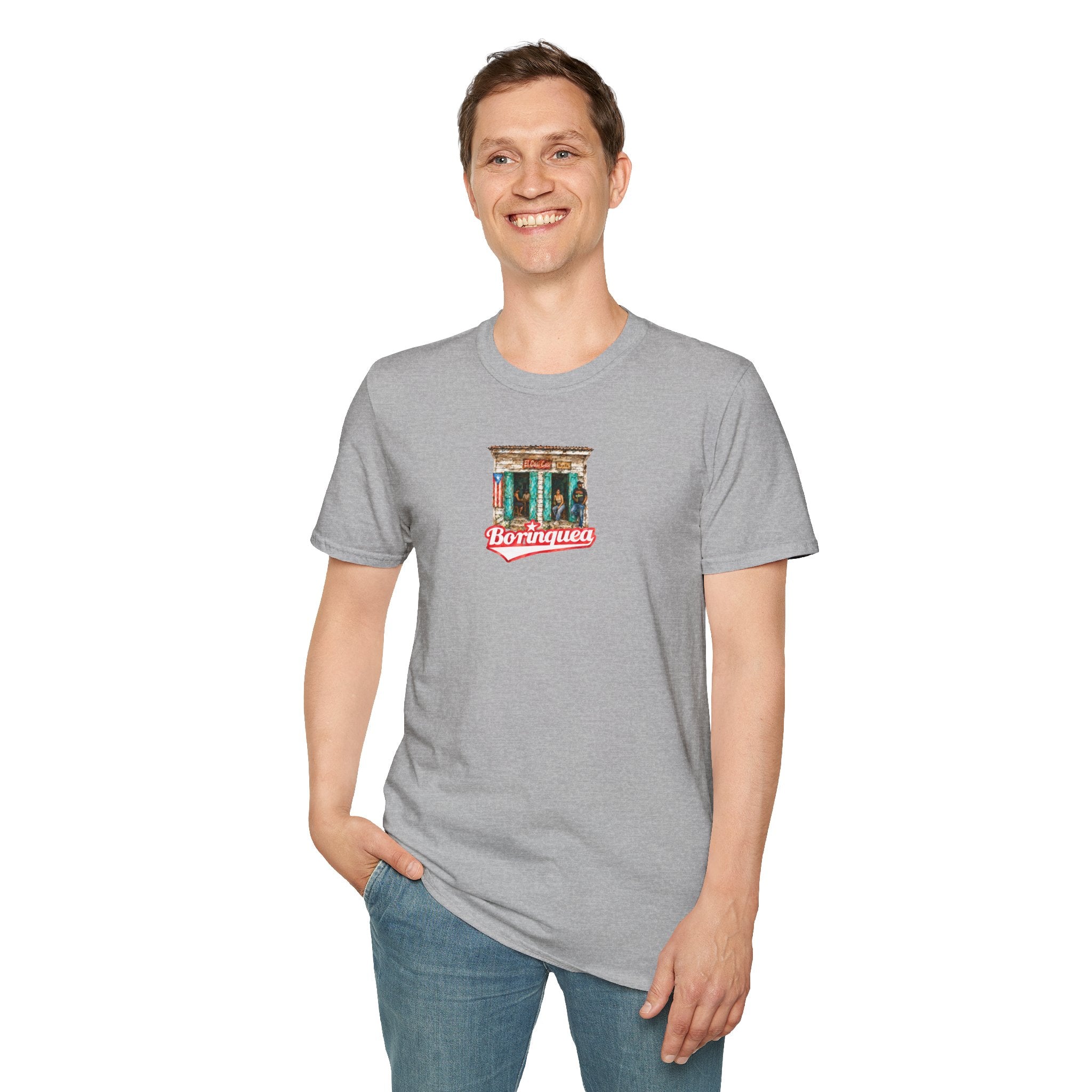 Camisa Soft Style “Chinchorreo Boricua” Borinquea