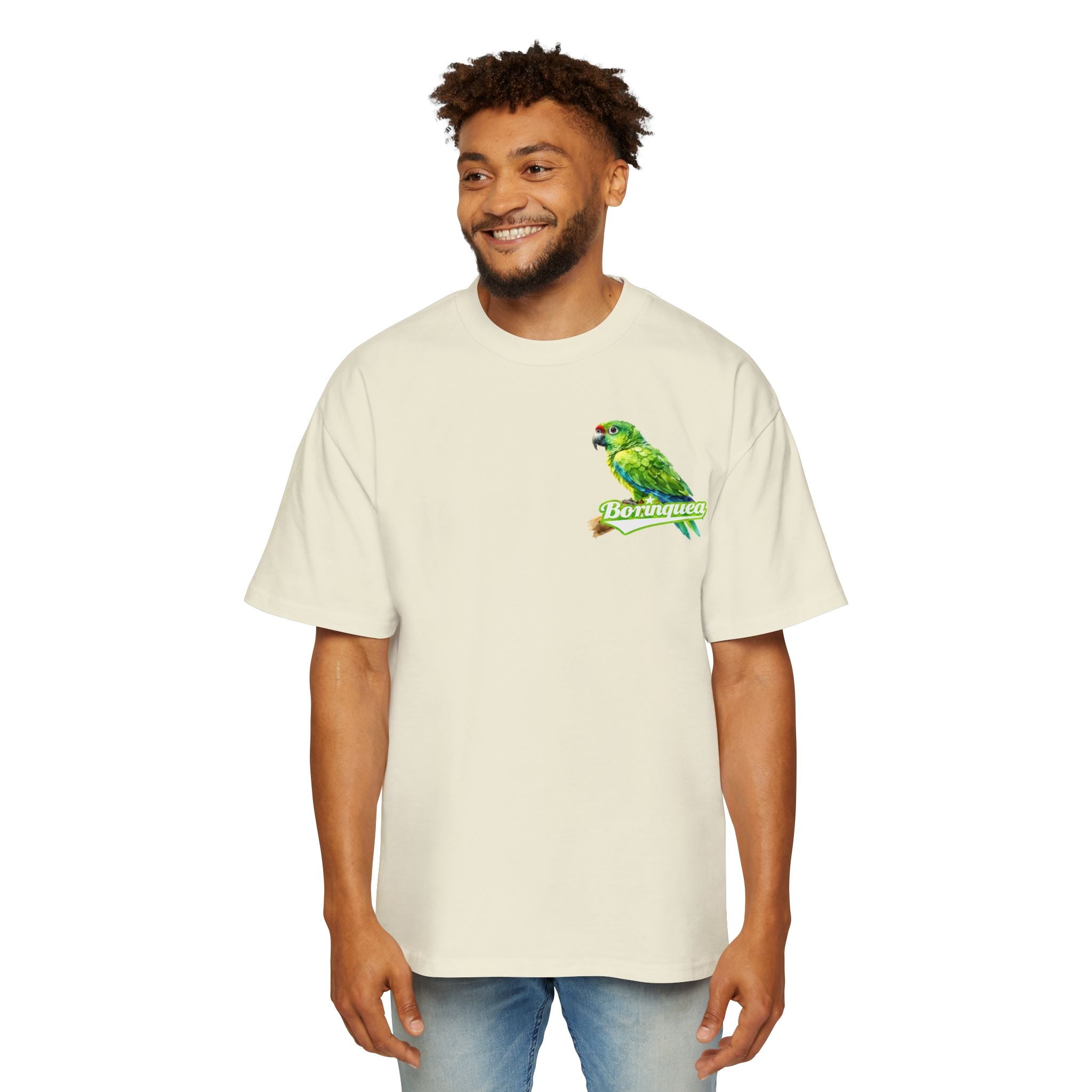 Camisa Oversized “Cotorra Boricua” Borinquea